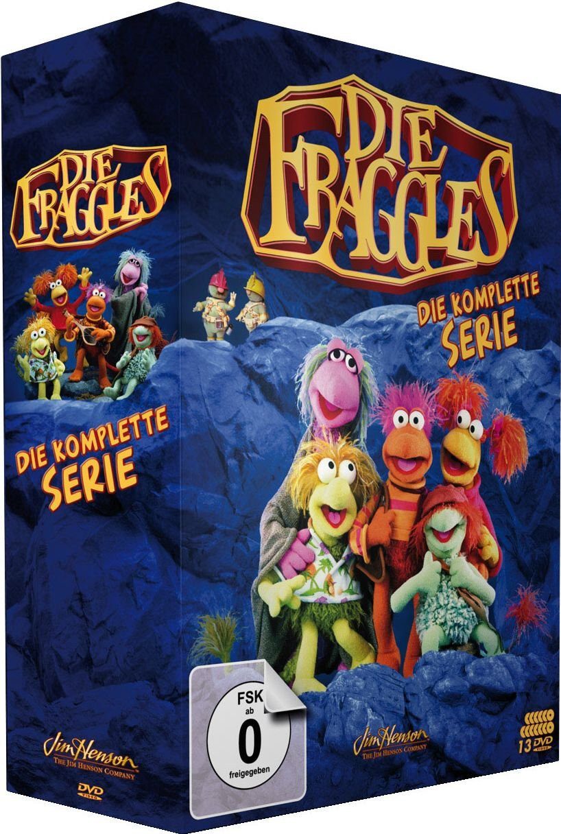 Alive DVD Die Fraggles - Die komplette Serie, (13-St., Box-Set)