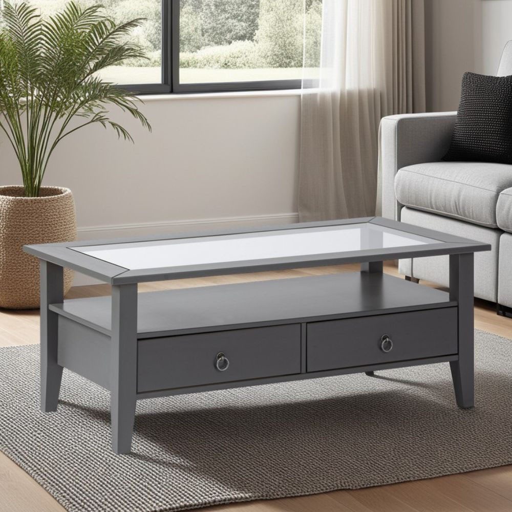 Inter Link Couchtisch Provence (1-St), Kiefer Massiv, Stauraum, BxTxH: ca. 115 x 60 x 45 cm