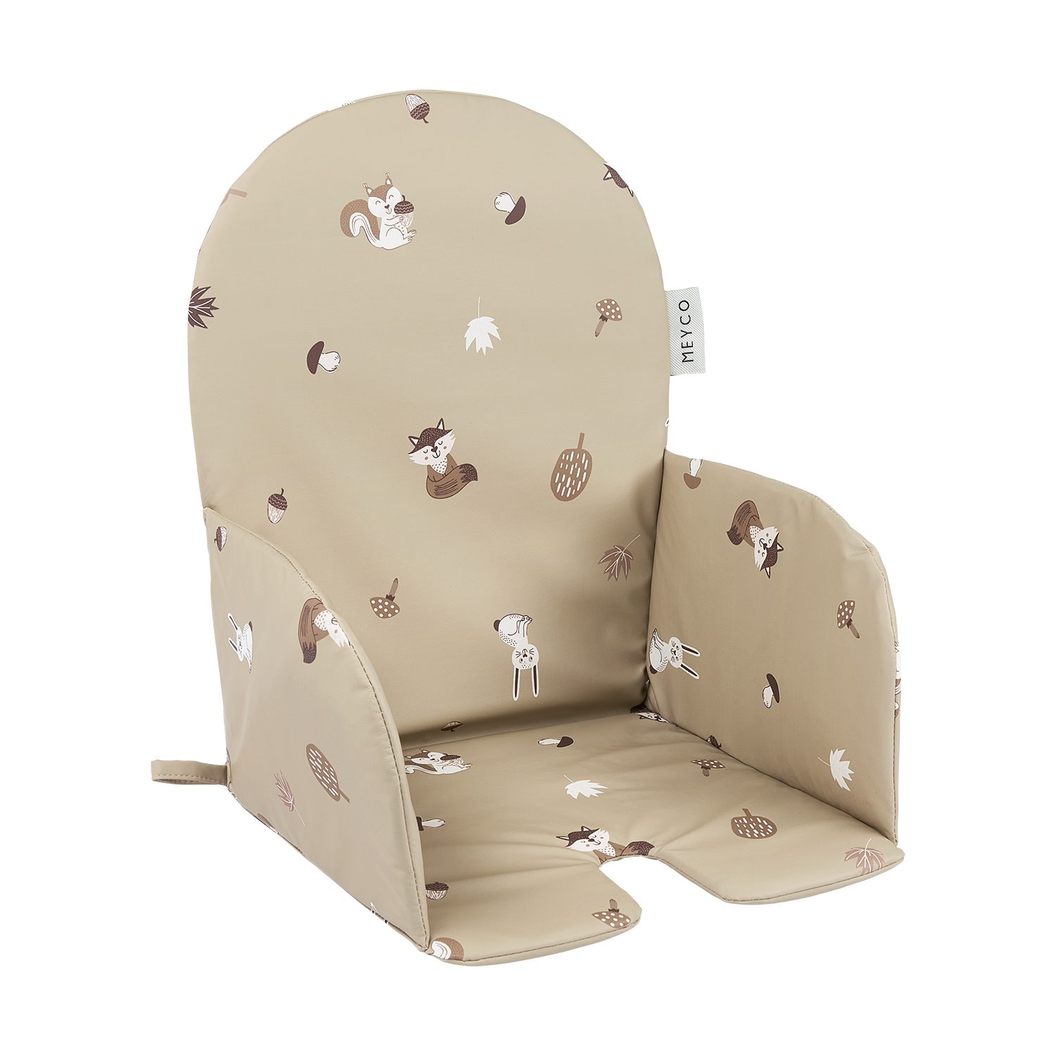 Meyco Baby Sitzverkleinerer Forest Animals Sand, (1-tlg), One size