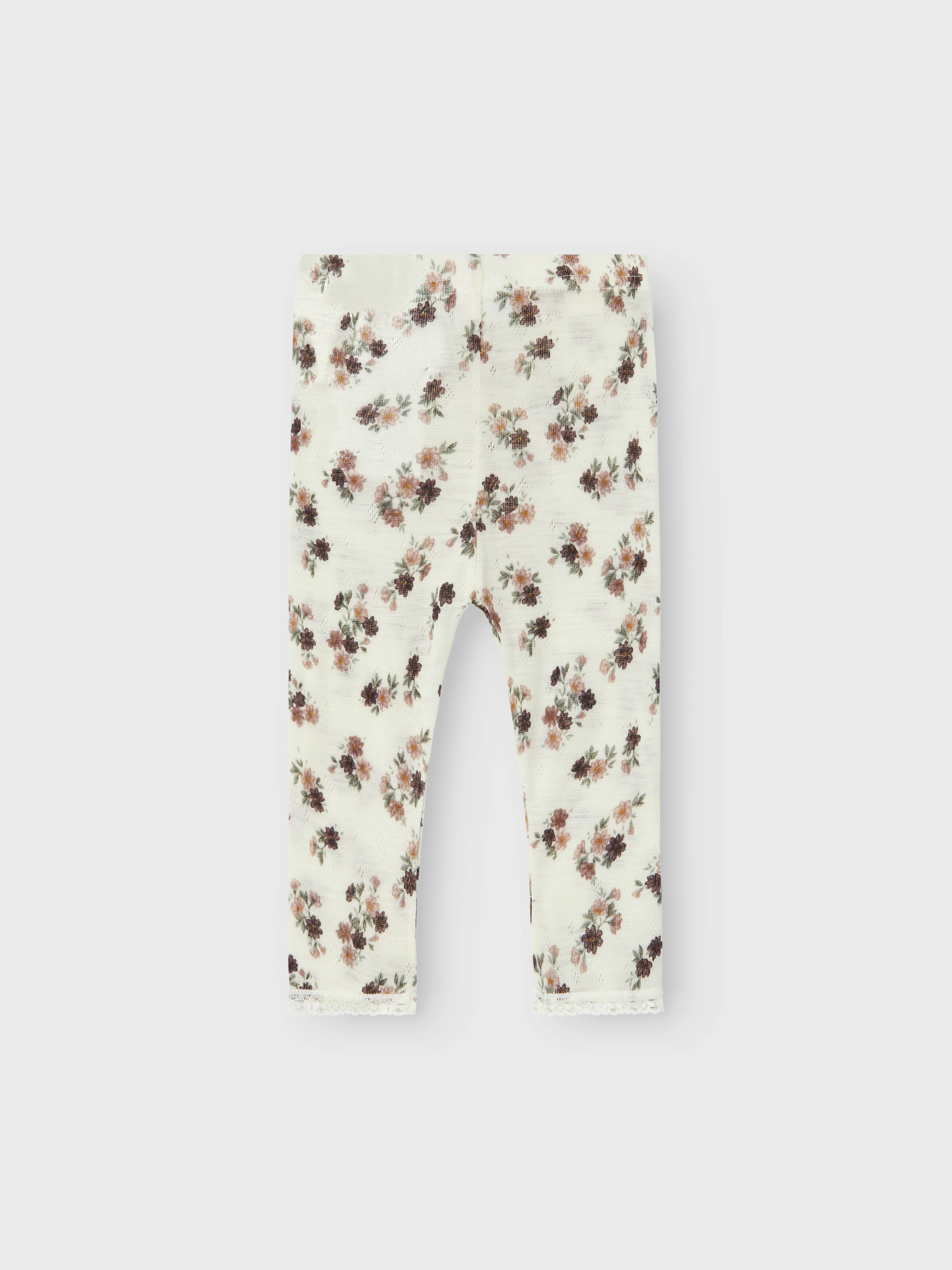 Name It Leggings NBFWANG WOOL NEEDLE LEGGING NOOS aus reiner Merinowolle