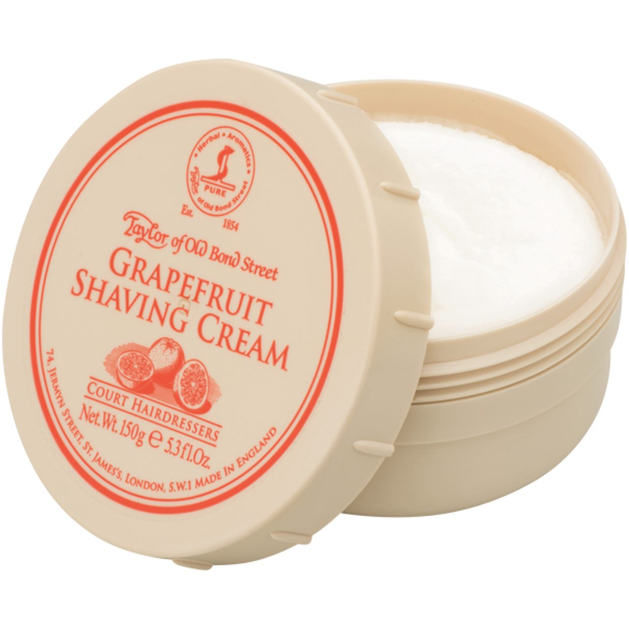 Taylor of Old Bond Street Rasiercreme Grapefruit Shaving Cream, Alle Hauttypen