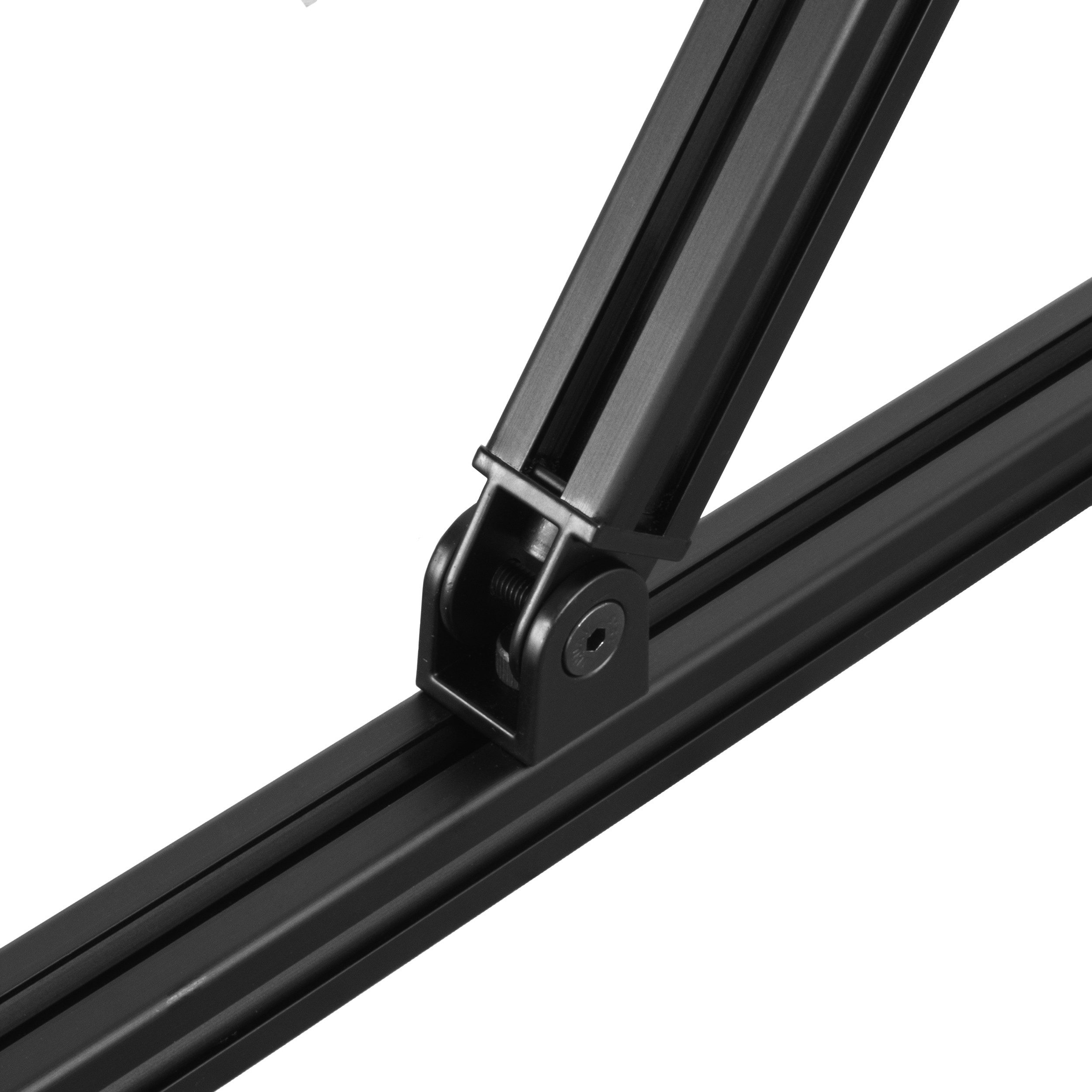 KLAK Profil KLAK 20 - Gelenkverbinder Winkelverbinder Nut 6 Profil 20er schwarz