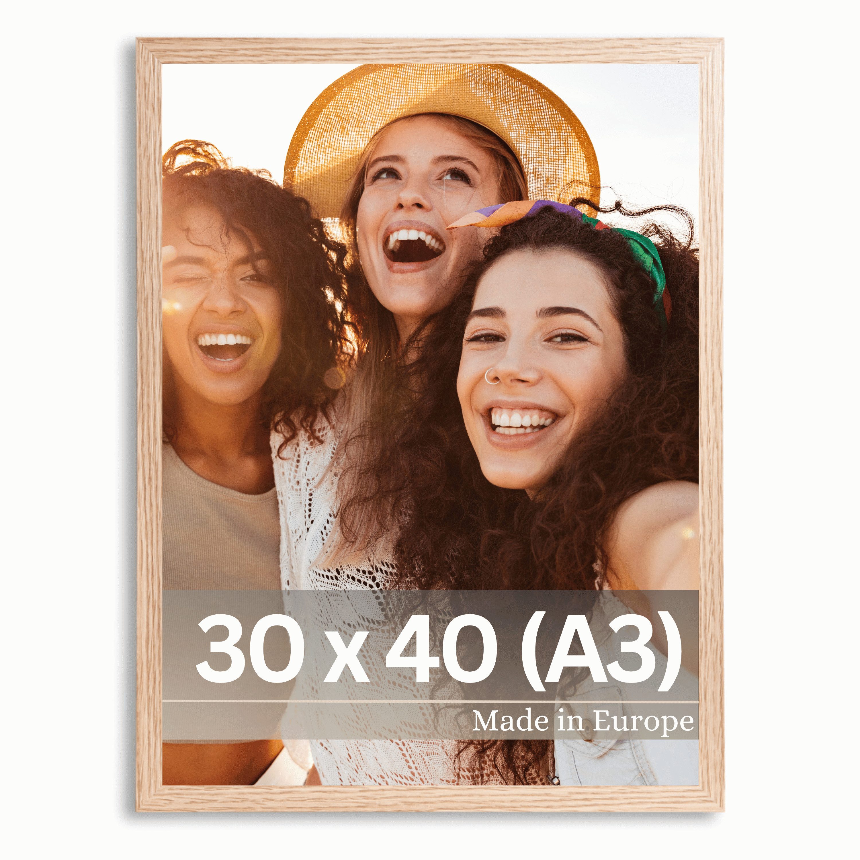 Victor (Zenith) Bilderrahmen Stieler, Bilderrahmen 30x40 cm Beige A3, Bilde günstig online kaufen