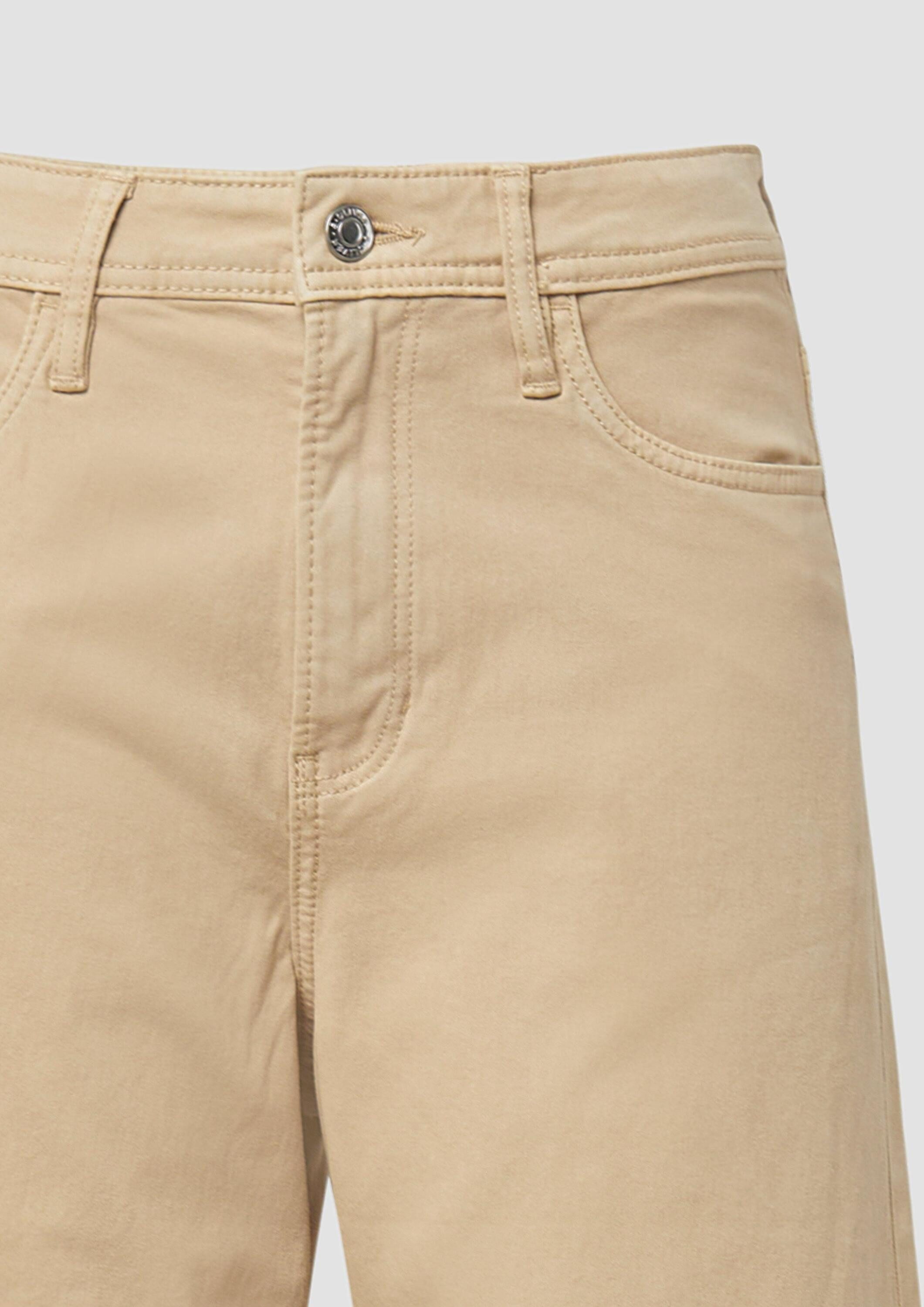 s.Oliver Weite Jeans Jeans-Hose SURI Coloured Jeans Suri / Regular Fit / High Rise / Wide Leg