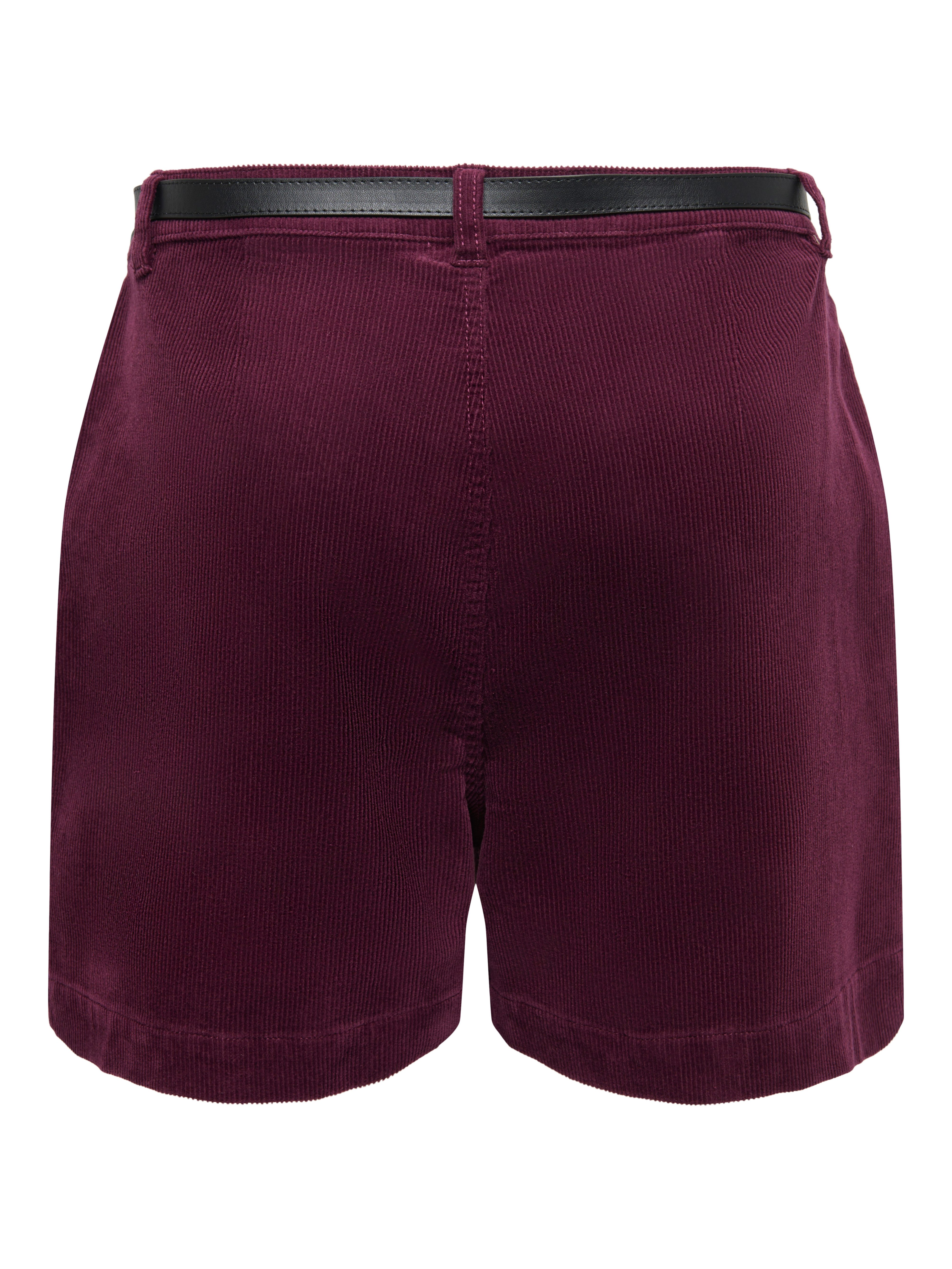 ONLY Shorts ONLZEVA HW BELT CORD SHORTS CC PNT Baumwollmischung, Cord, regular fit, high waist – Bild 5 von 5