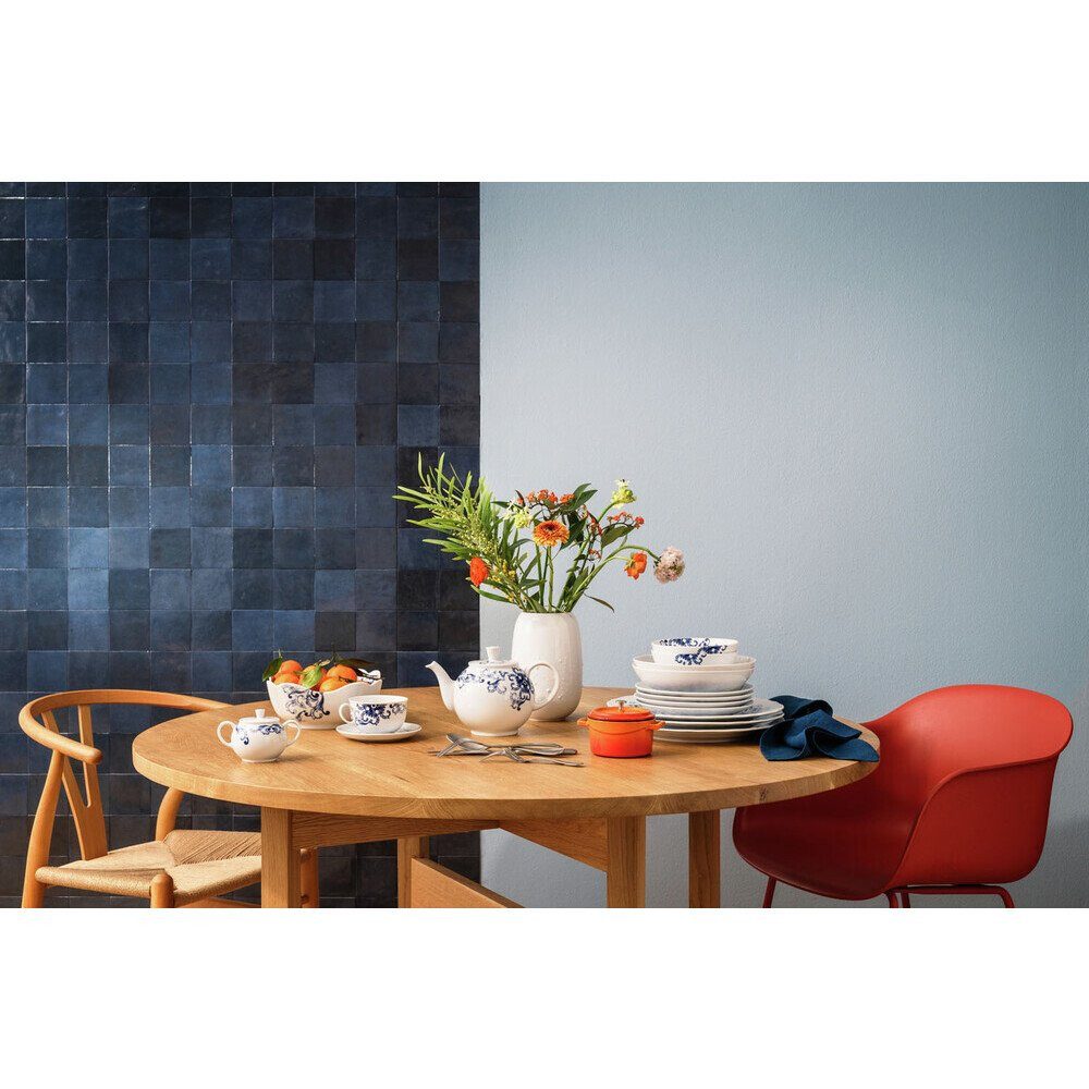 Rosenthal Geschirr-Set Tee-Untertasse 15 cm True Blue, Porzellan
