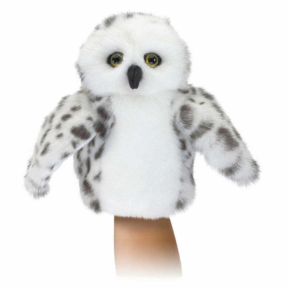 Folkmanis Handpuppen Handpuppe Kleine Schneeeule Folkmanis Handpuppe 3151 (Packung)