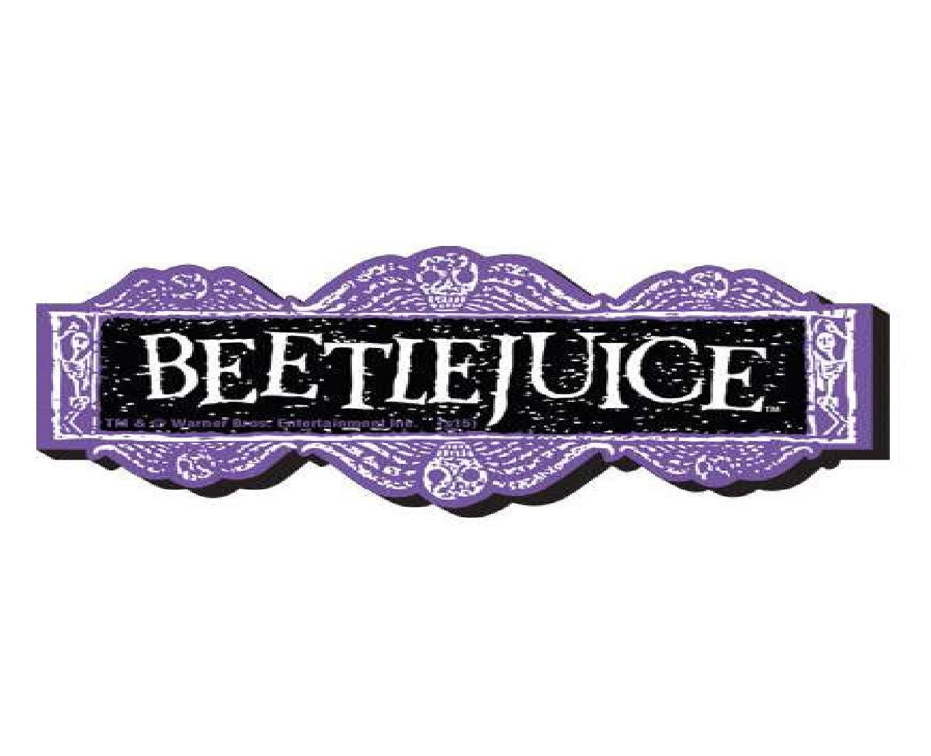 Aquarius Entertainment Magnet Beetlejuice logo magnet (1-St)