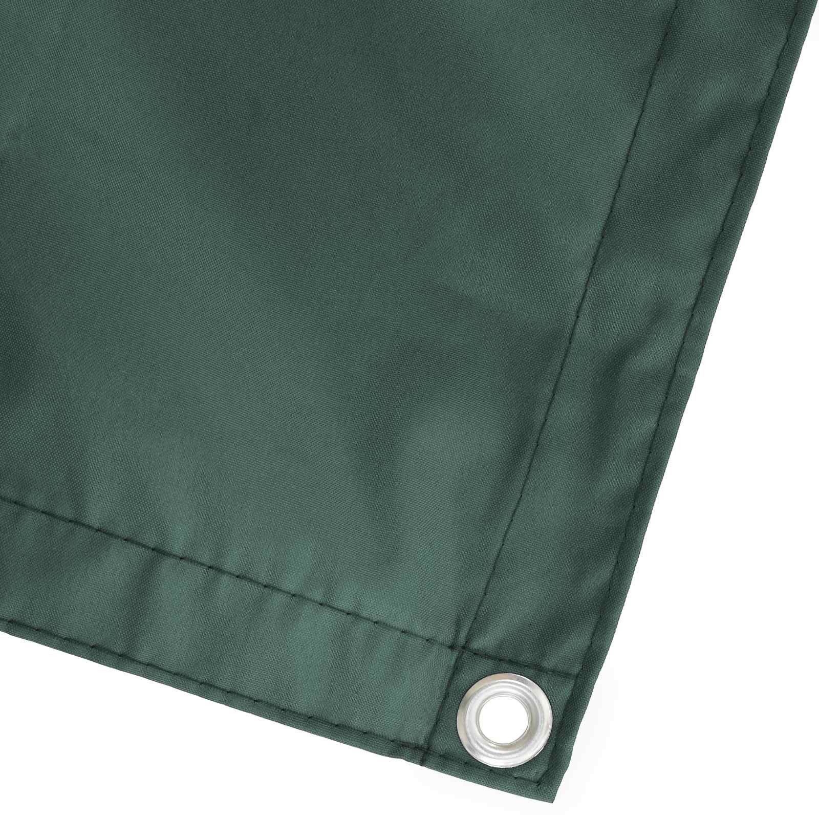 vidaXL Balkonsichtschutz Balkon Sichtschutz 200 x 200 cm Stoff mit PU-Beschichtung (1-St)