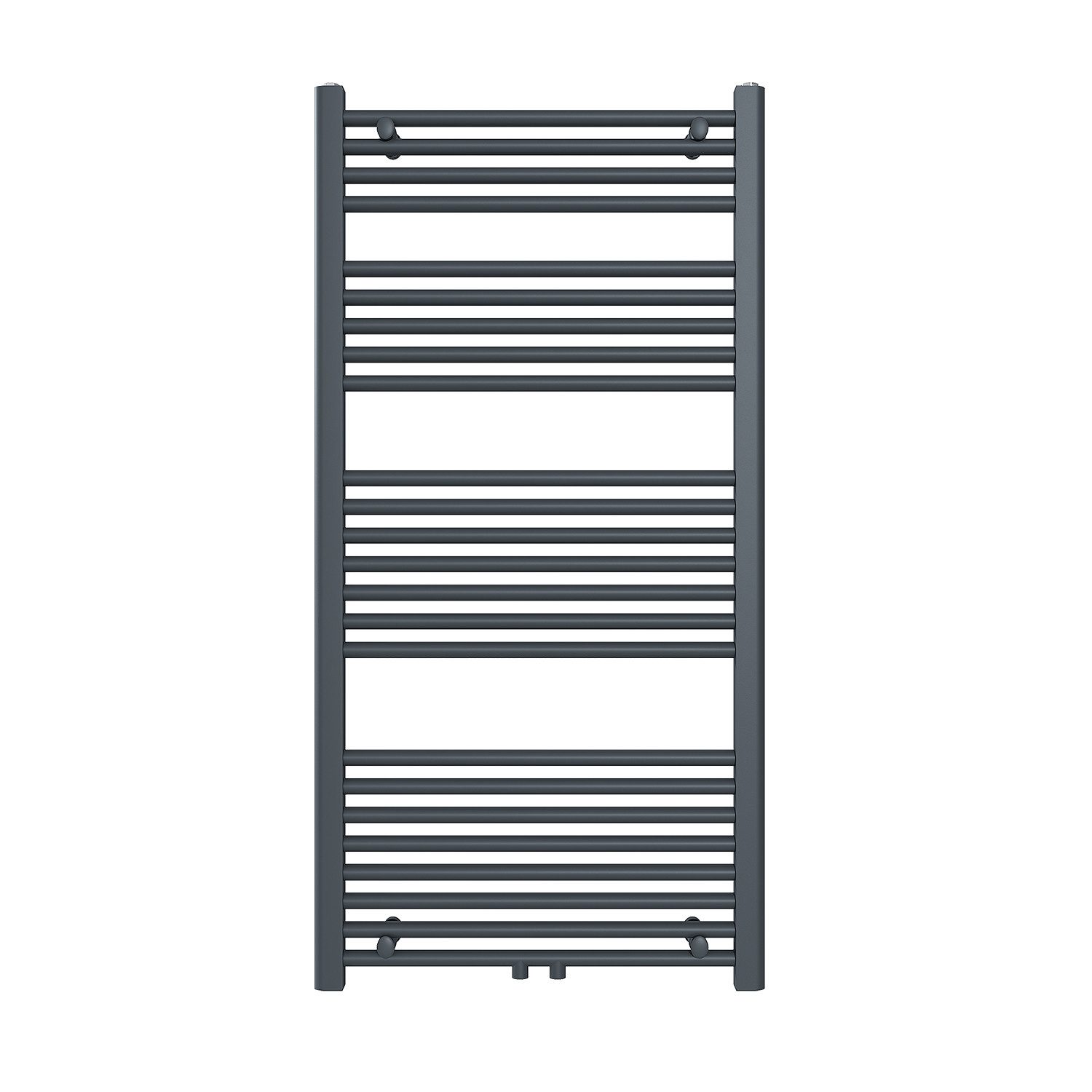 SONNI Badschnellheizer Badheizkörper Anthrazit Mittelanschluss Vertikal Ein günstig online kaufen
