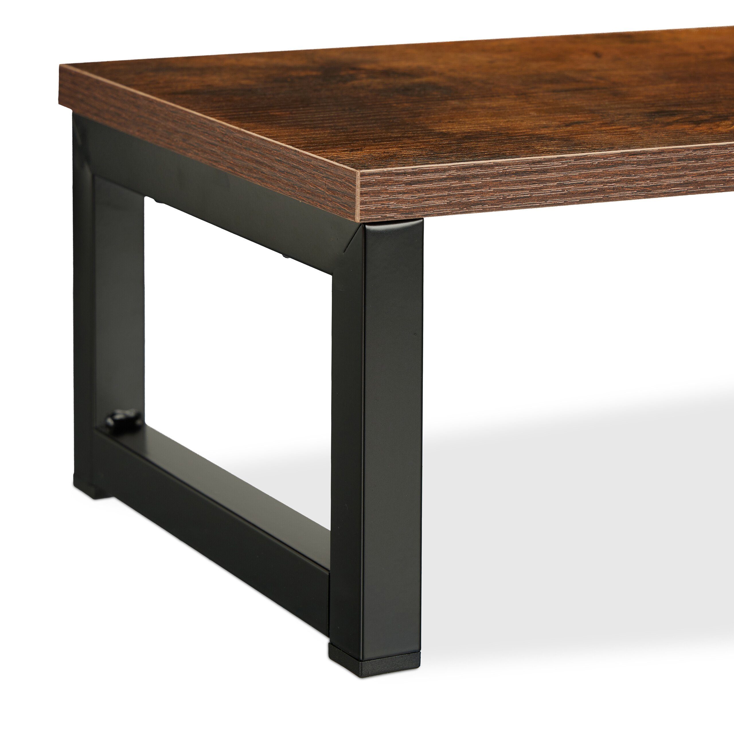 relaxdays Monitorständer im Industrial Desig, (L)