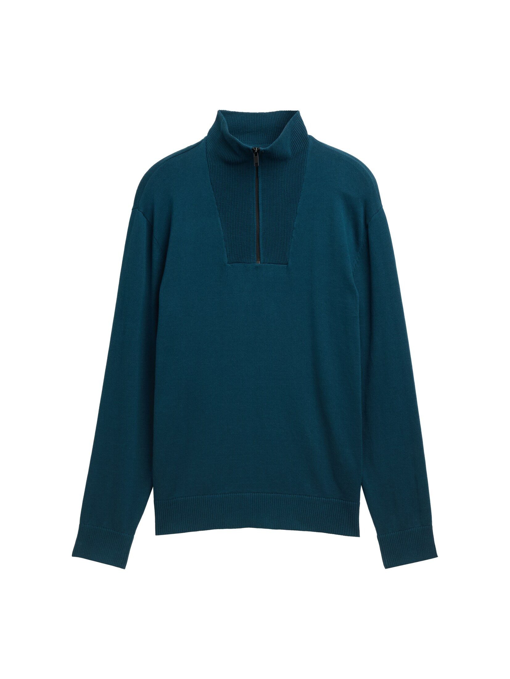 TOM TAILOR Denim Strickpullover Pullover & Strickjacken Troyer Strickpullov günstig online kaufen