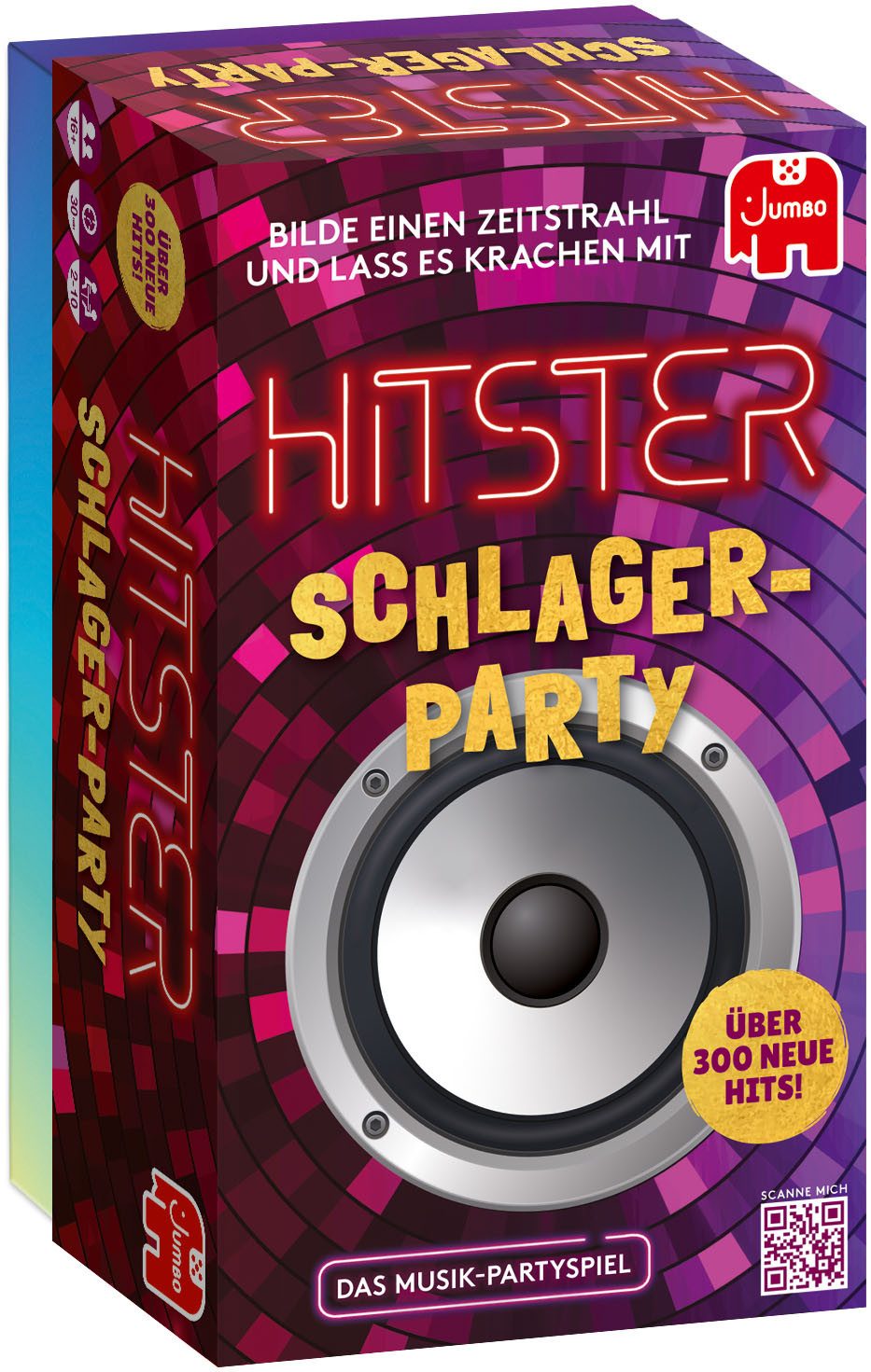 Jumbo Spiele Spiel Hitster Schlager-Party, Partyspiel