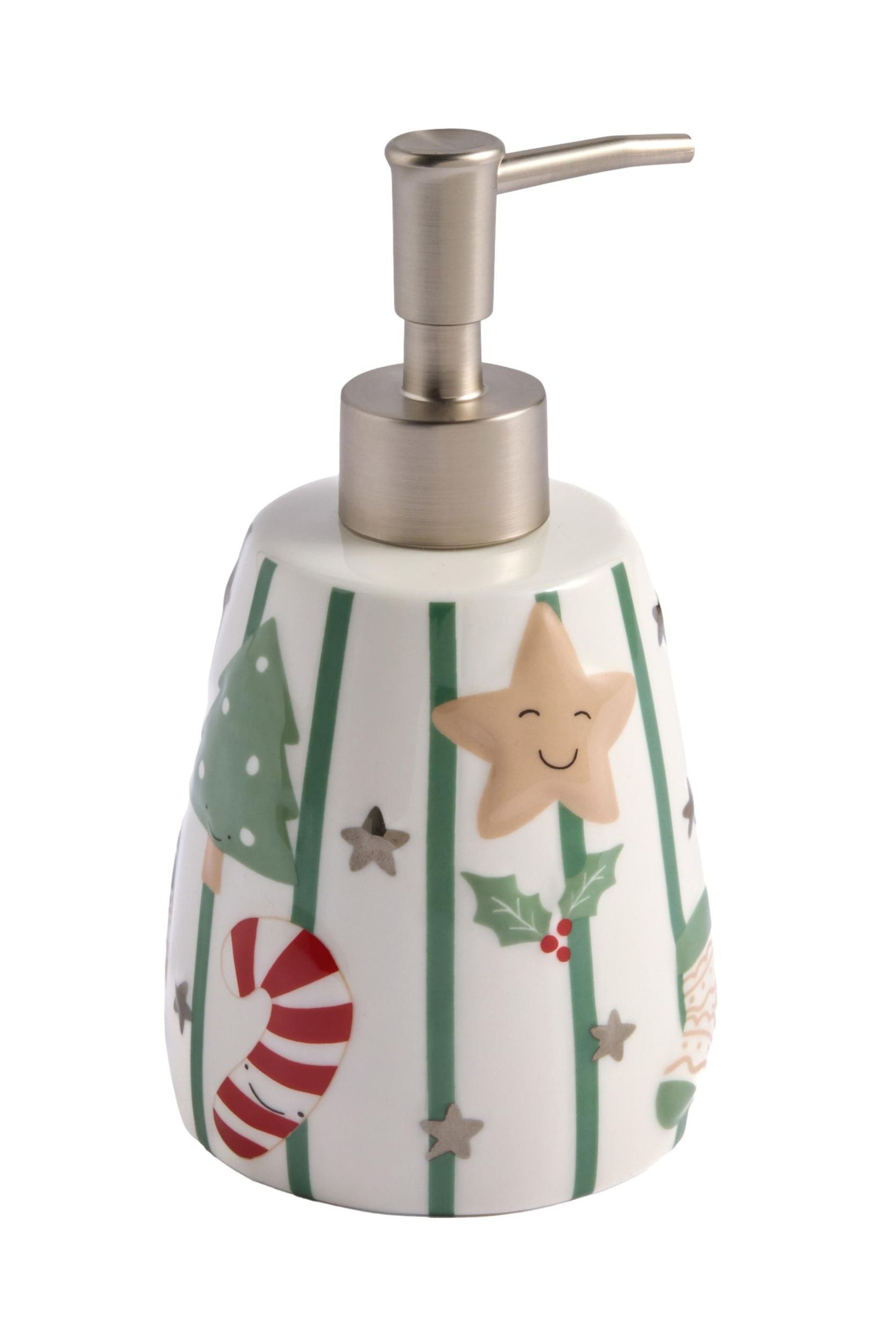 Next Seifenspender Seifenspender mit Streifen, Weihnachtscharakter günstig online kaufen