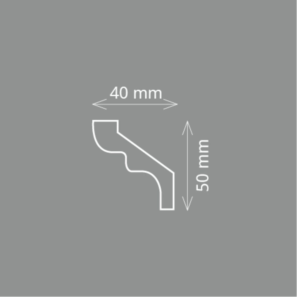 Homestar Zierleiste S 50 (40 x günstig online kaufen