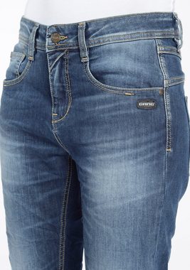 GANG Relax-fit-Jeans 94AMELIE perfekter Sitz durch Elasthan-Anteil
