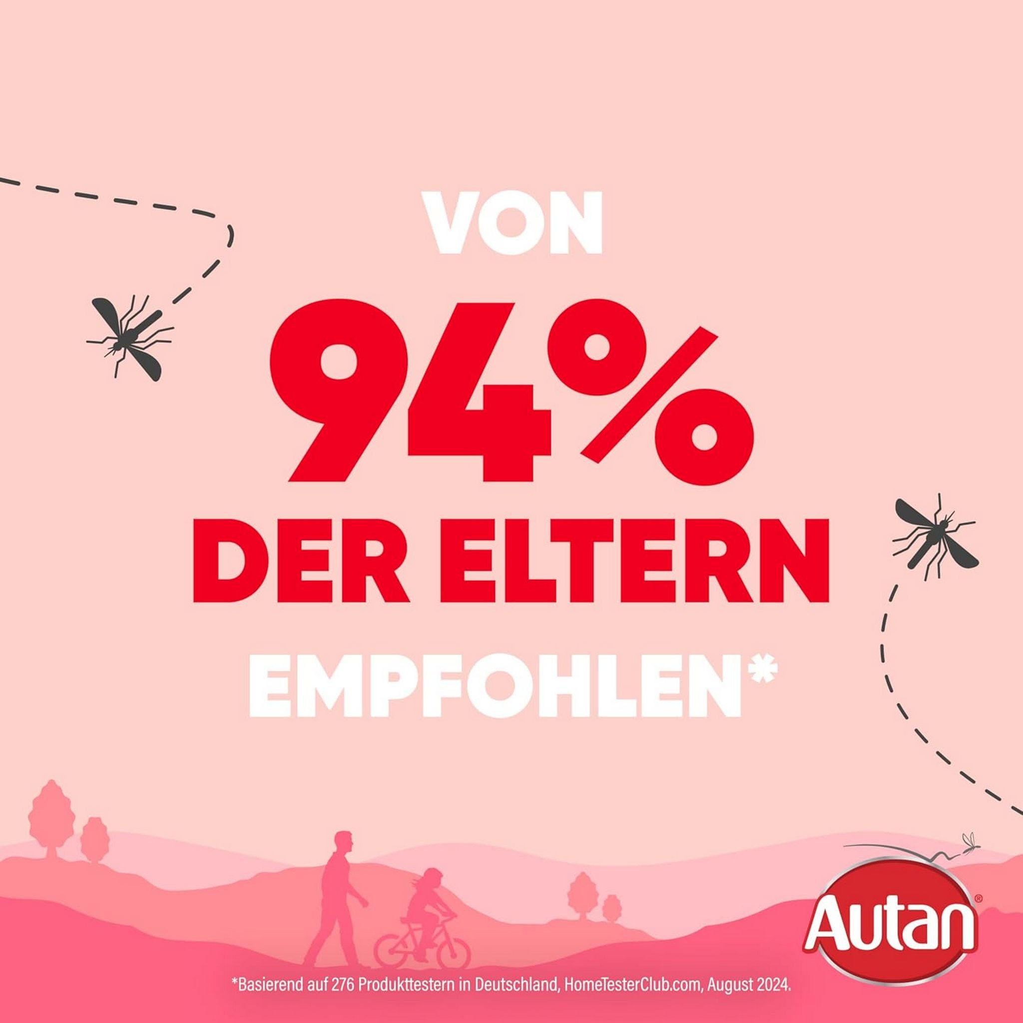 Autan Insektenschutz-Spray Autan Kids Pumpspray 100ml gegen Mücken und Zecken