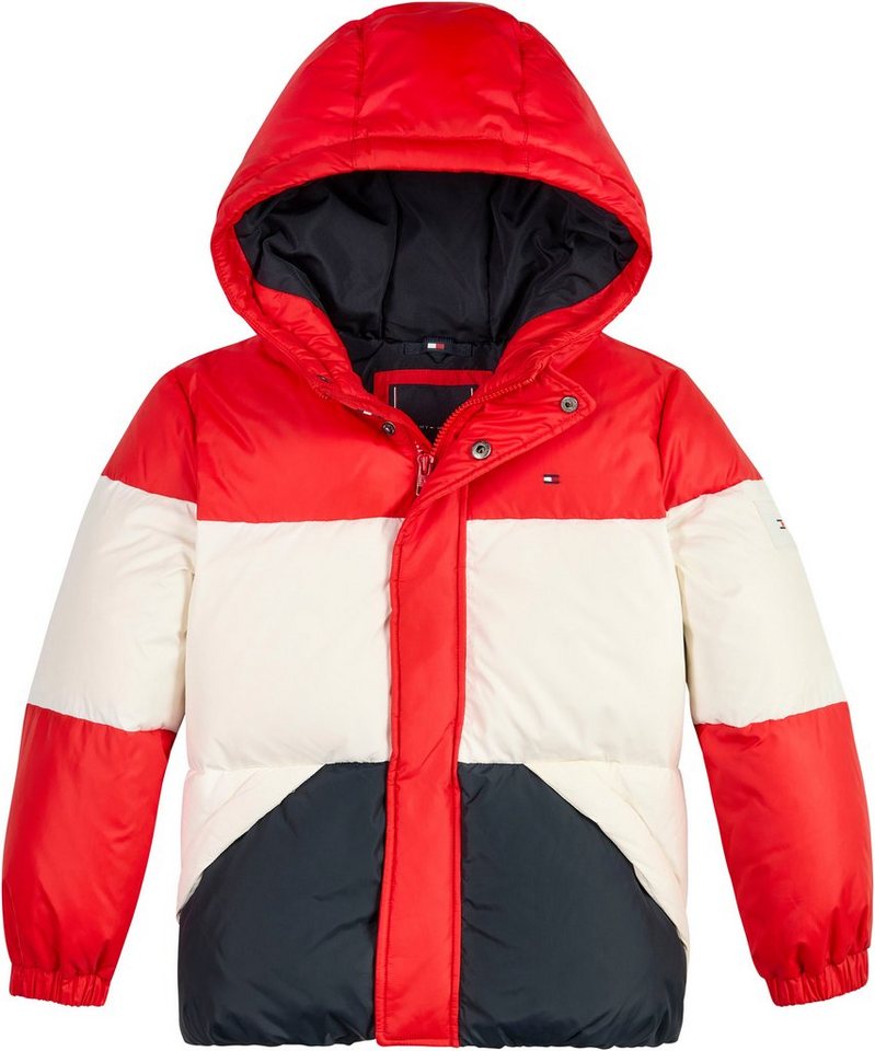 Tommy Hilfiger Daunenjacke ESSENTIAL COLORBLOCK DOWN JACKET