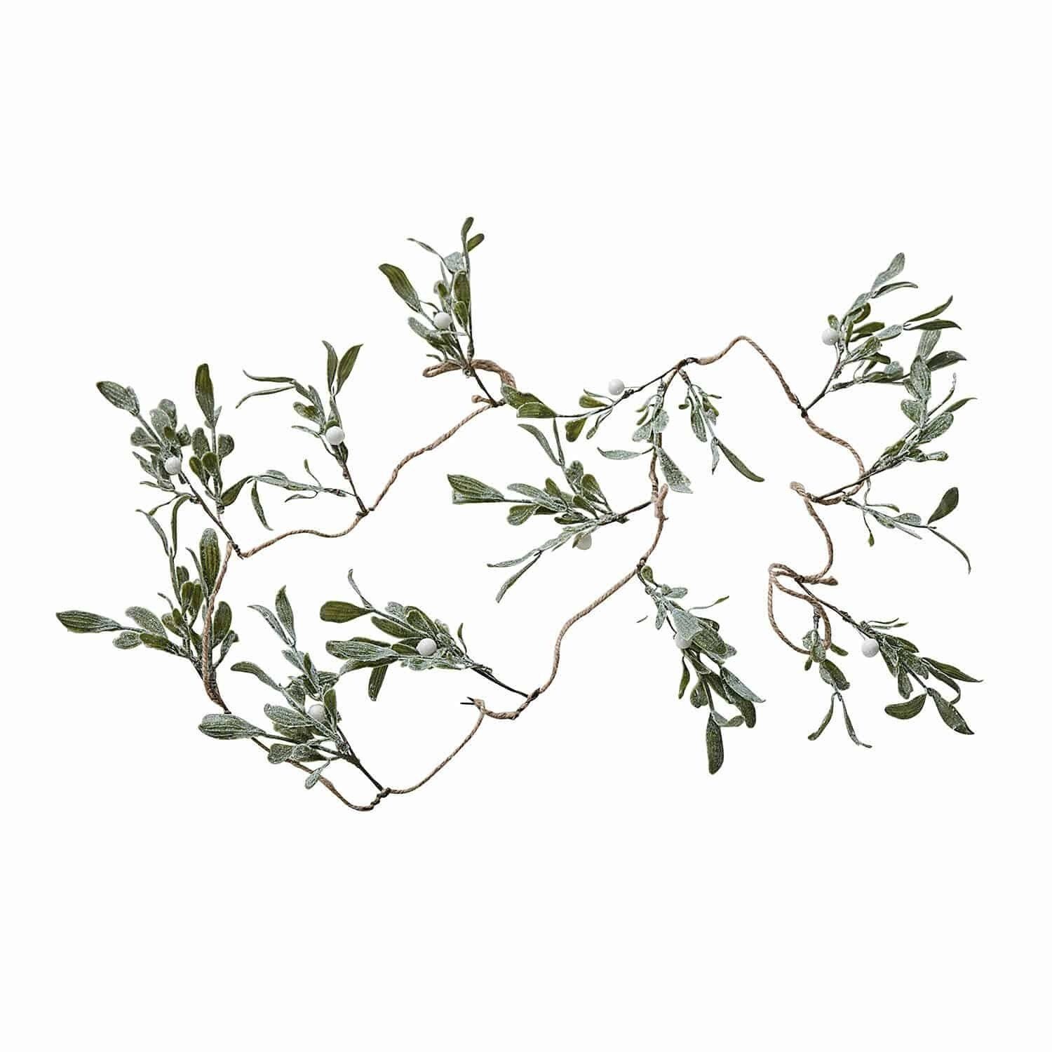 Kunstgirlande Girlande Mistletoe grün, Mirabeau, Höhe günstig online kaufen
