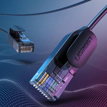 UGREEN flaches Internetkabel patchcord RJ45 Cat 6A UTP 1000Mbp LAN-Kabel, (200 cm)