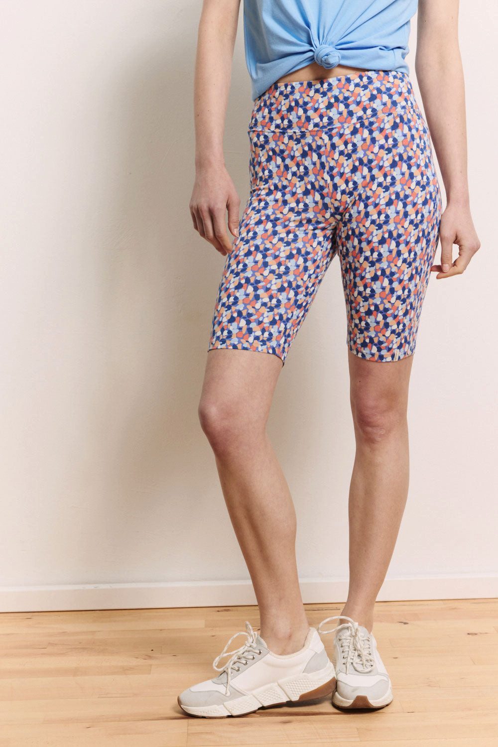 Tranquillo Leggings Radler Leggings Noraa aus Bio-Baumwolle Sportliche, kurze Leggings aus Biobaumwolle