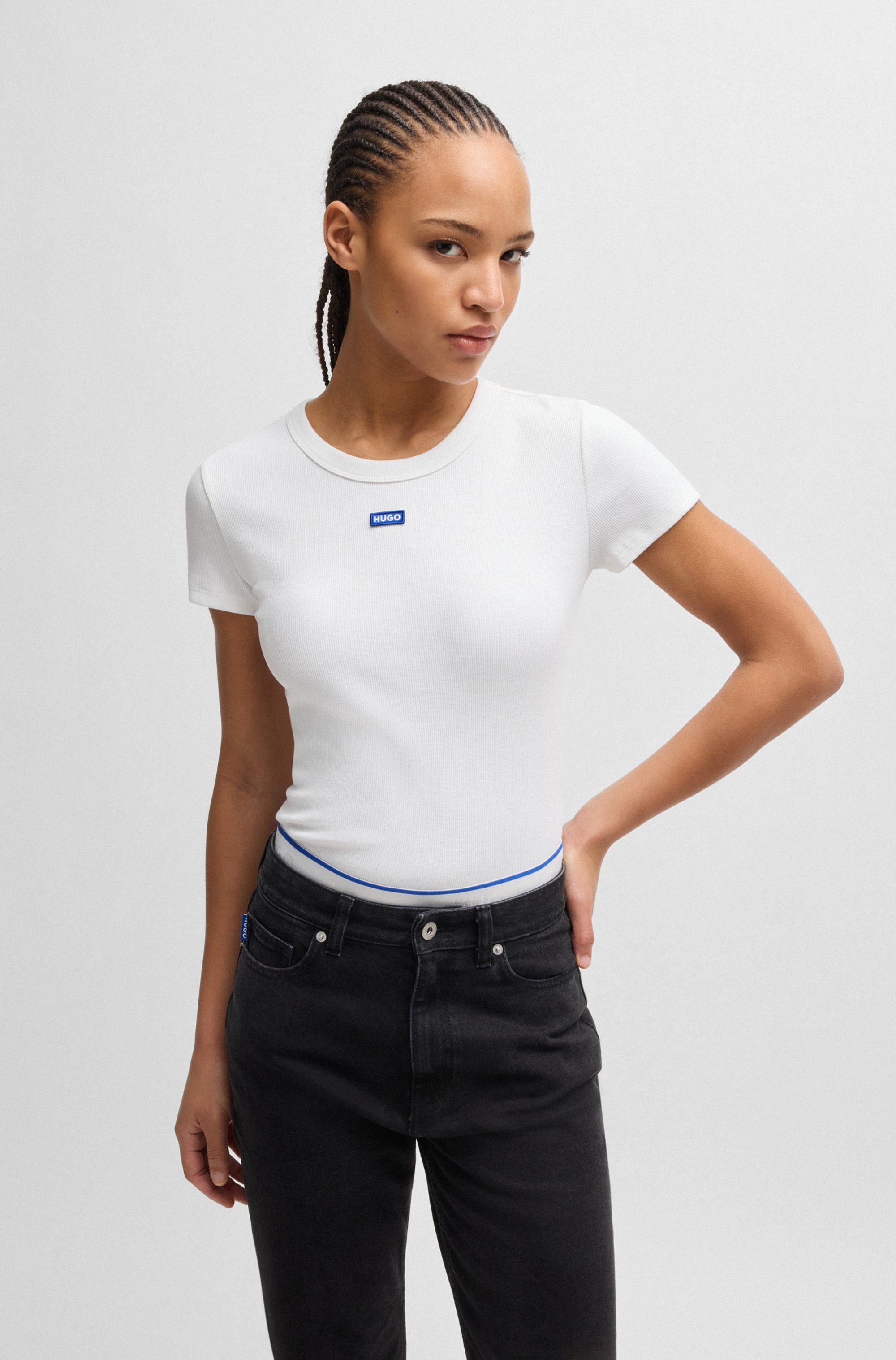 HUGO Blue T-Shirt Easy Tee_B mit günstig online kaufen