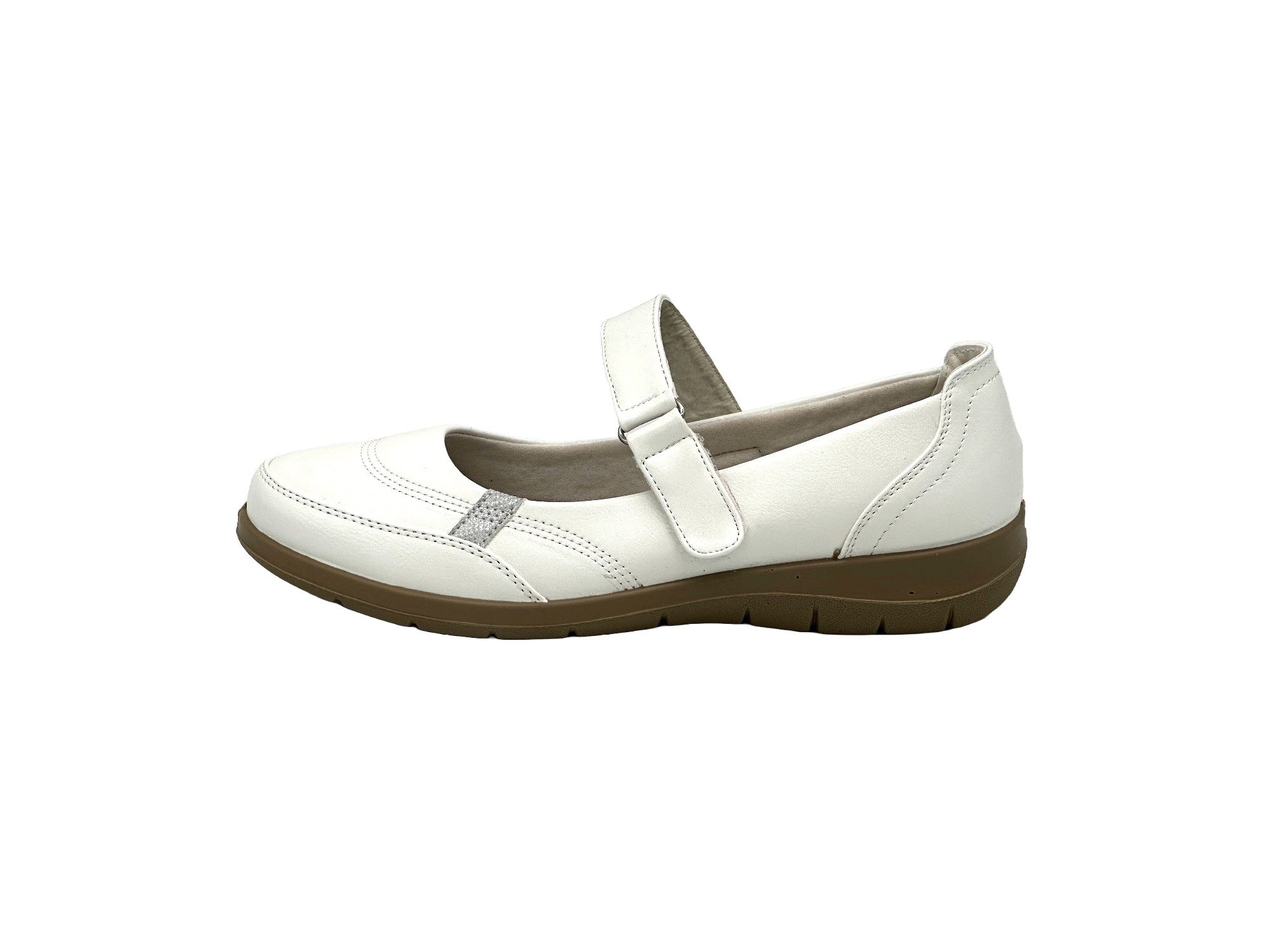 Bequeme Damen-Mary-Janes Mit Keilabsatz – Gepolstert, Weite Passform & Rutschfeste Gummisohle