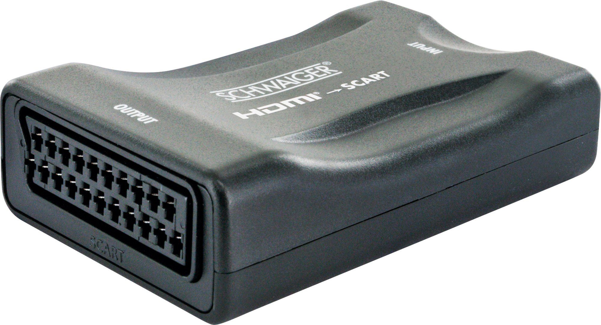 Schwaiger HDMSCA02 533 HDMI-Adapter zu SCART Buchse, HDMI Buchse, DC Buchse, HDMI->Scart Konverter – Bild 3 von 5