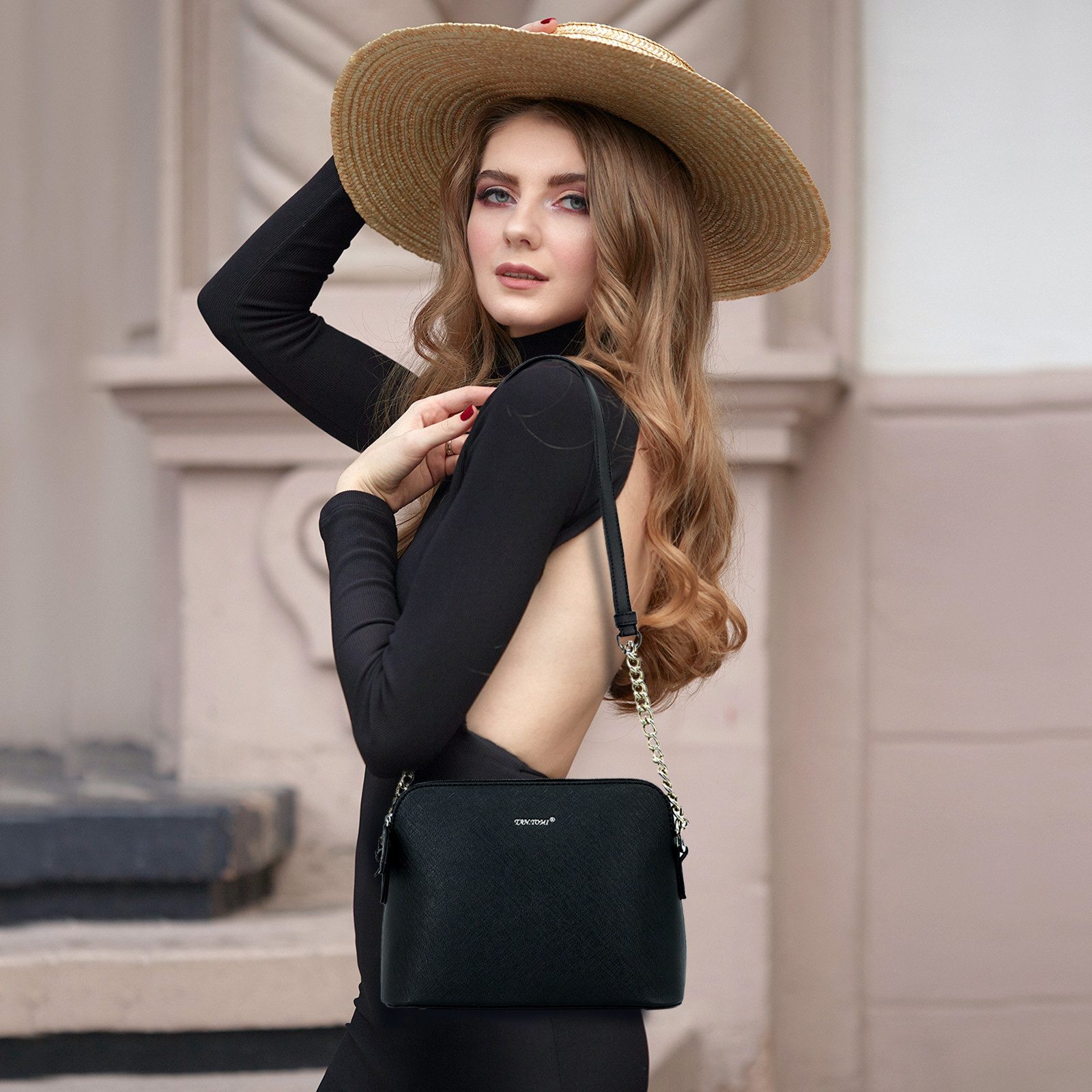 TAN.TOMI Umhängetasche Kette Schulterriemen Abendtasche,Damen Kleine Umhäng günstig online kaufen