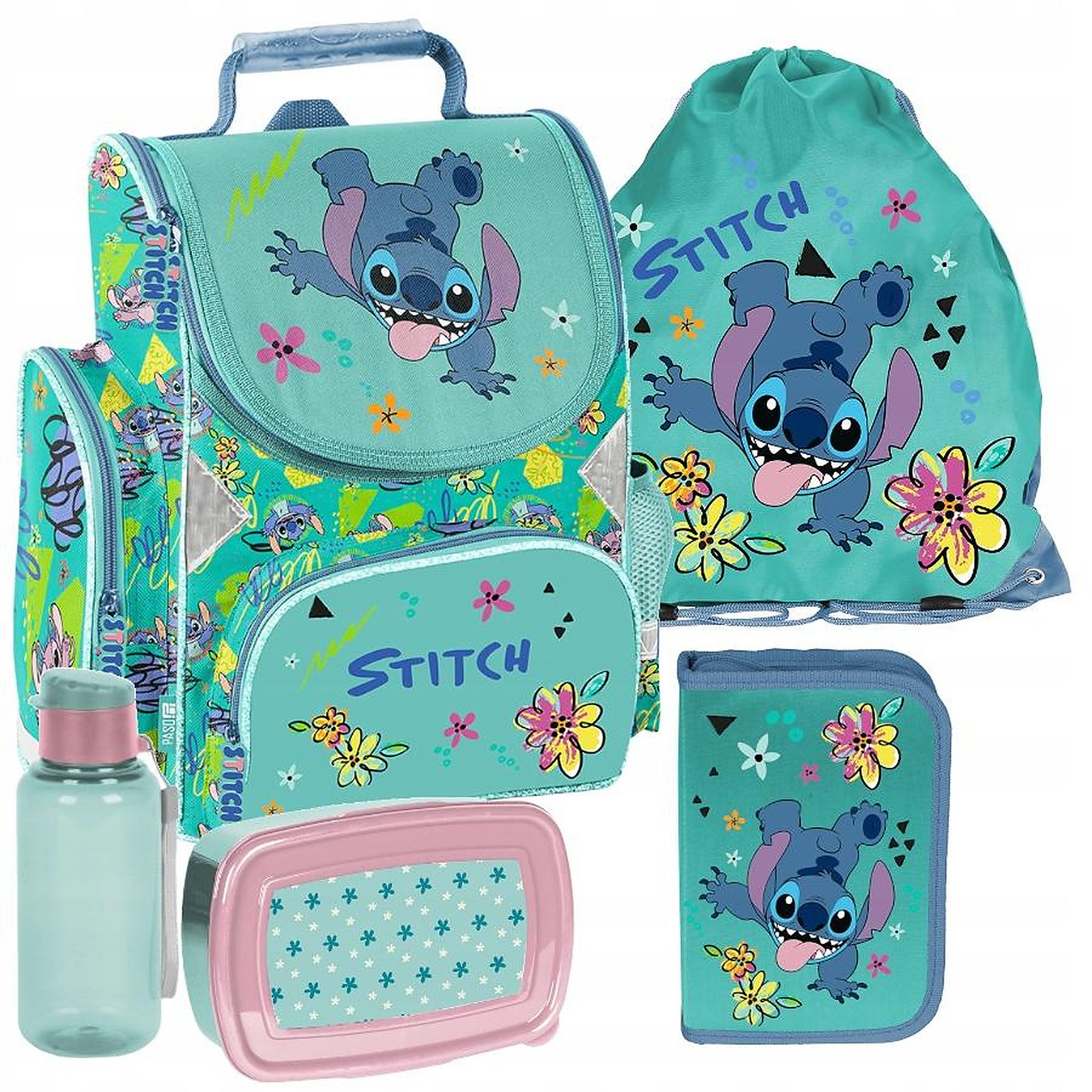 Schulrucksack Mega-Set Disney Lilo&Stitch