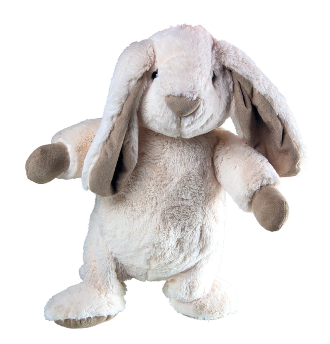 Wärmflasche 0,8 L Bettflasche mit Kuscheltier-Überzug