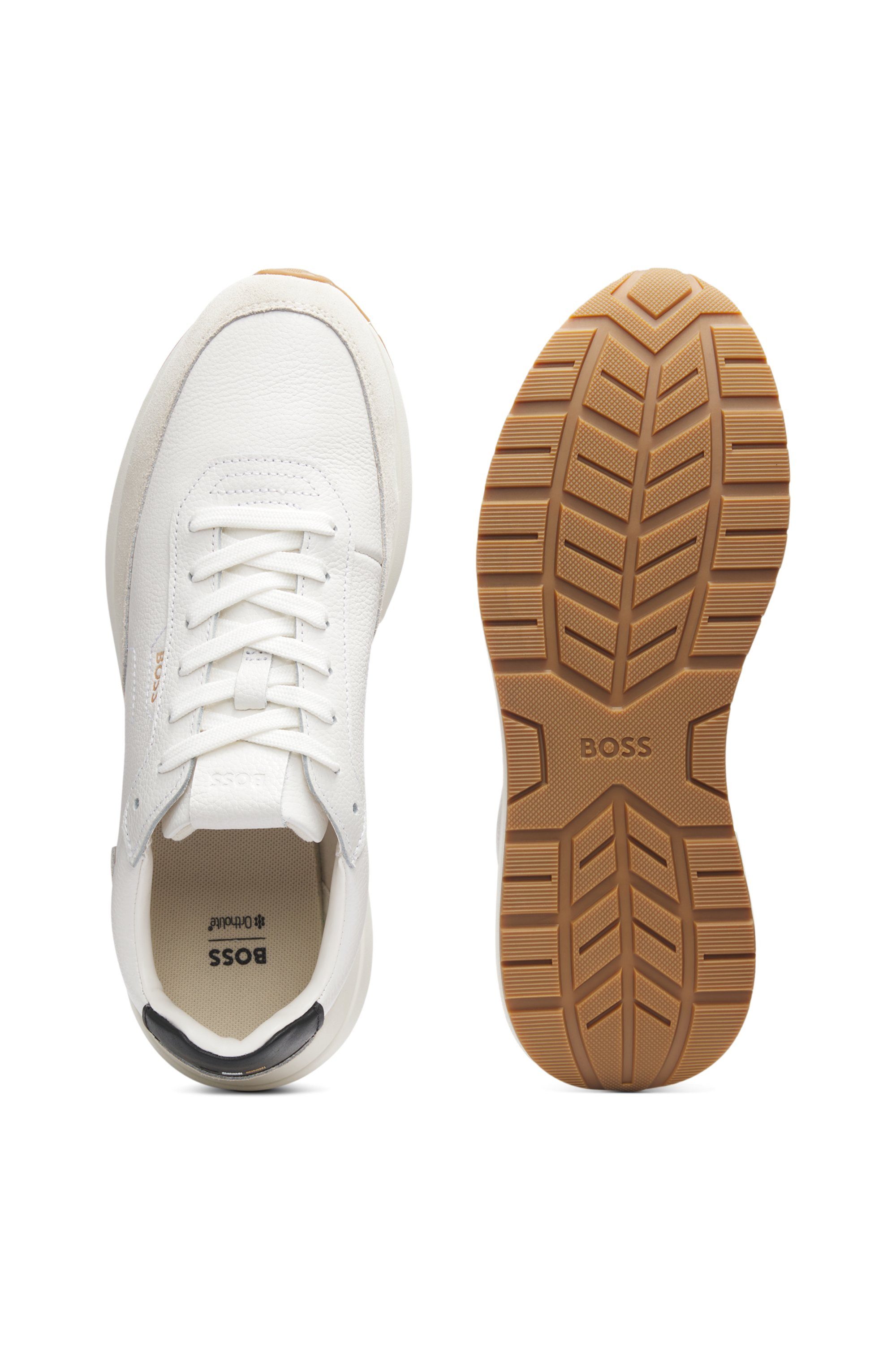 BOSS Vinston_Runn_sdgrlt Sneaker Schnürschuh, Freizeitsneaker, Halbschuh mi günstig online kaufen