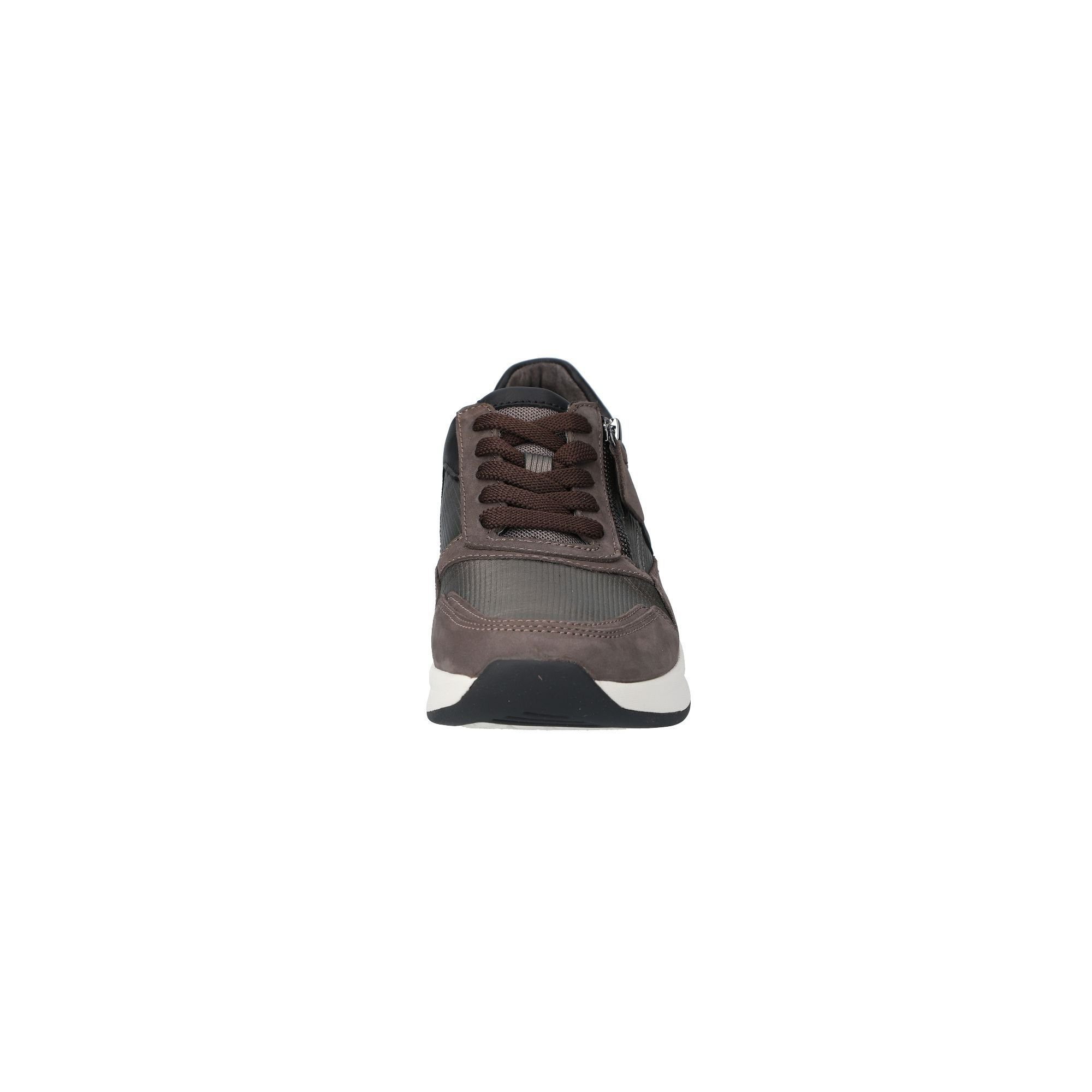 (2-tlg) Sneaker Braun (kupfer/vulcano/schwarz) Sneaker Lowtop Gabor Gabor