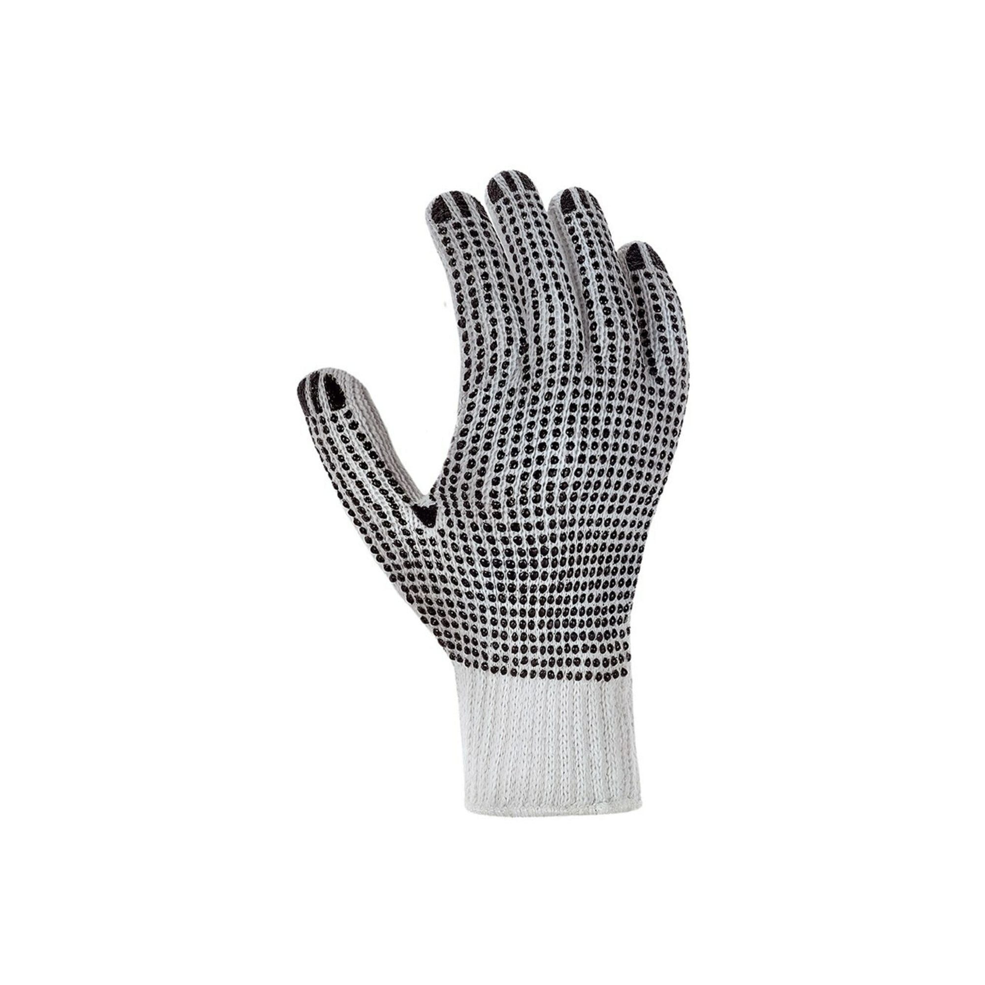 teXXor Strickhandschuhe TEXXOR Strickhandschuh, beidseitig genoppt, PES, Gr. 9 12 Stk