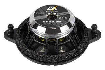 ESX QXS6.3C 2-Wege Lautsprecher-System für Mercedes-Benz Sprinter W907 Auto-Lautsprecher (75 W, 12cm, MAX: 150 Watt)