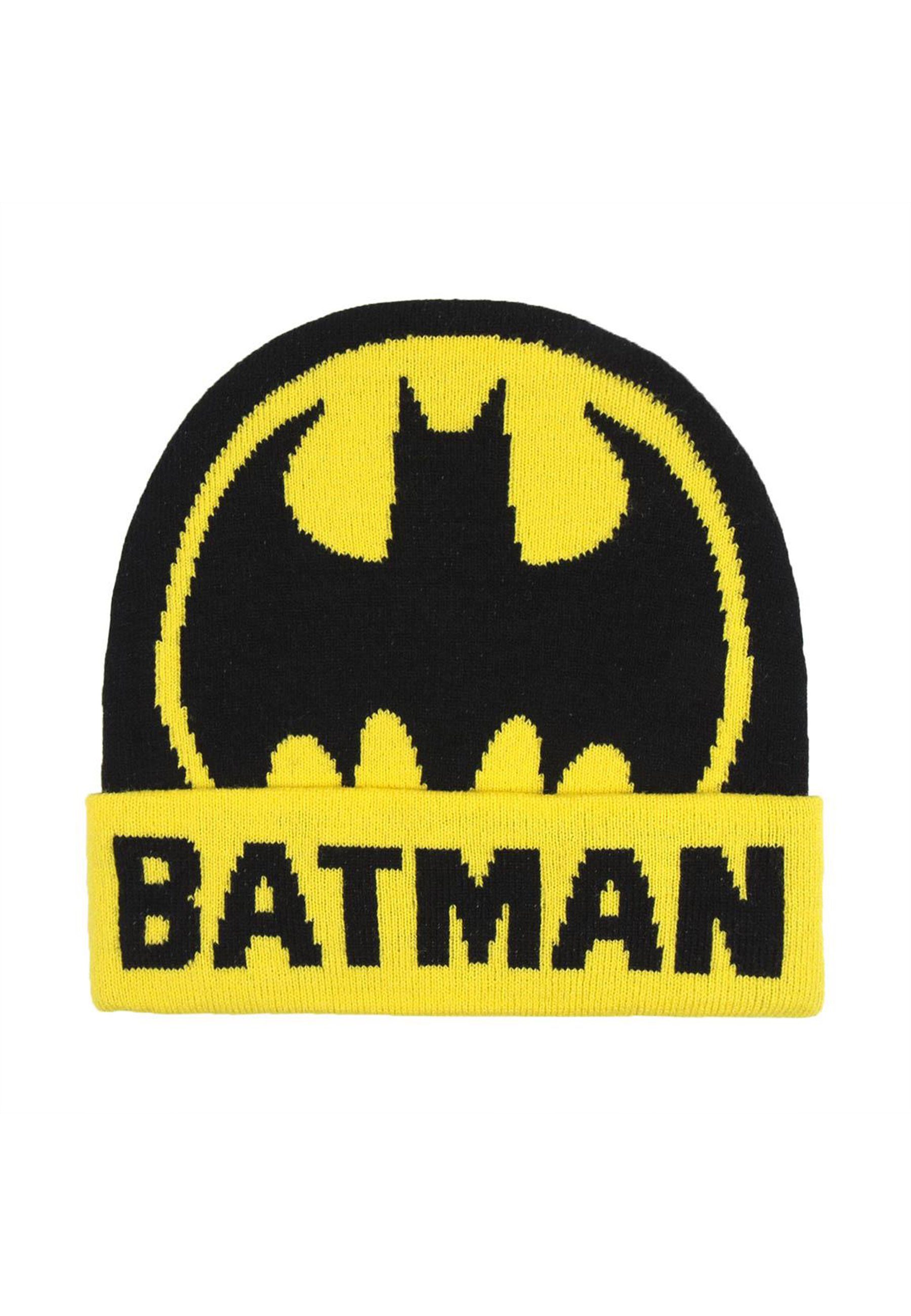 Strickmützte Batman Beanie Winter-Beanie-Mütze Kinder Jungen