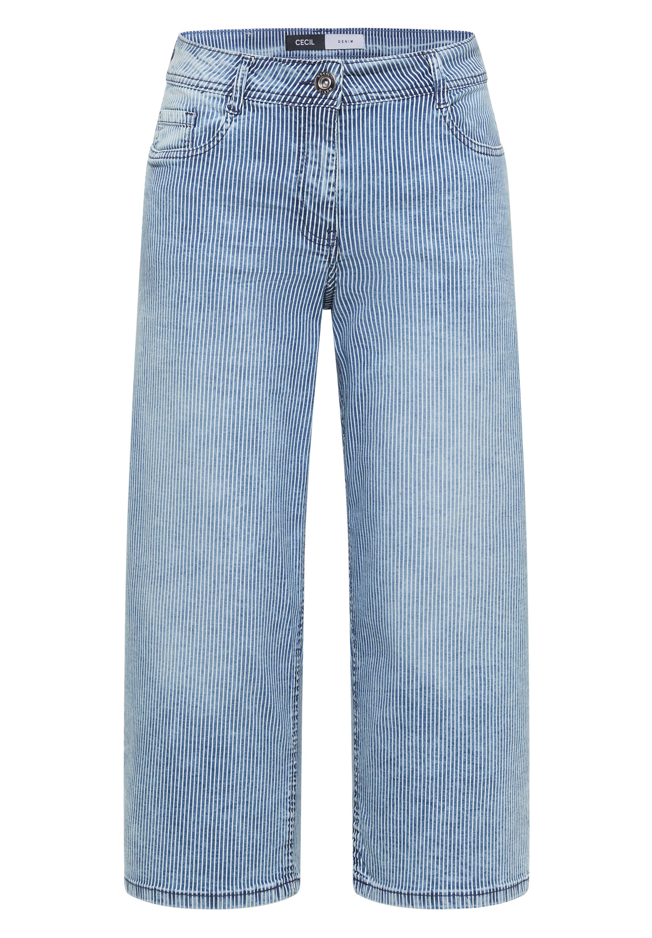 CECIL Loose-fit-Jeans mit Wide Legs – Bild 5 von 5