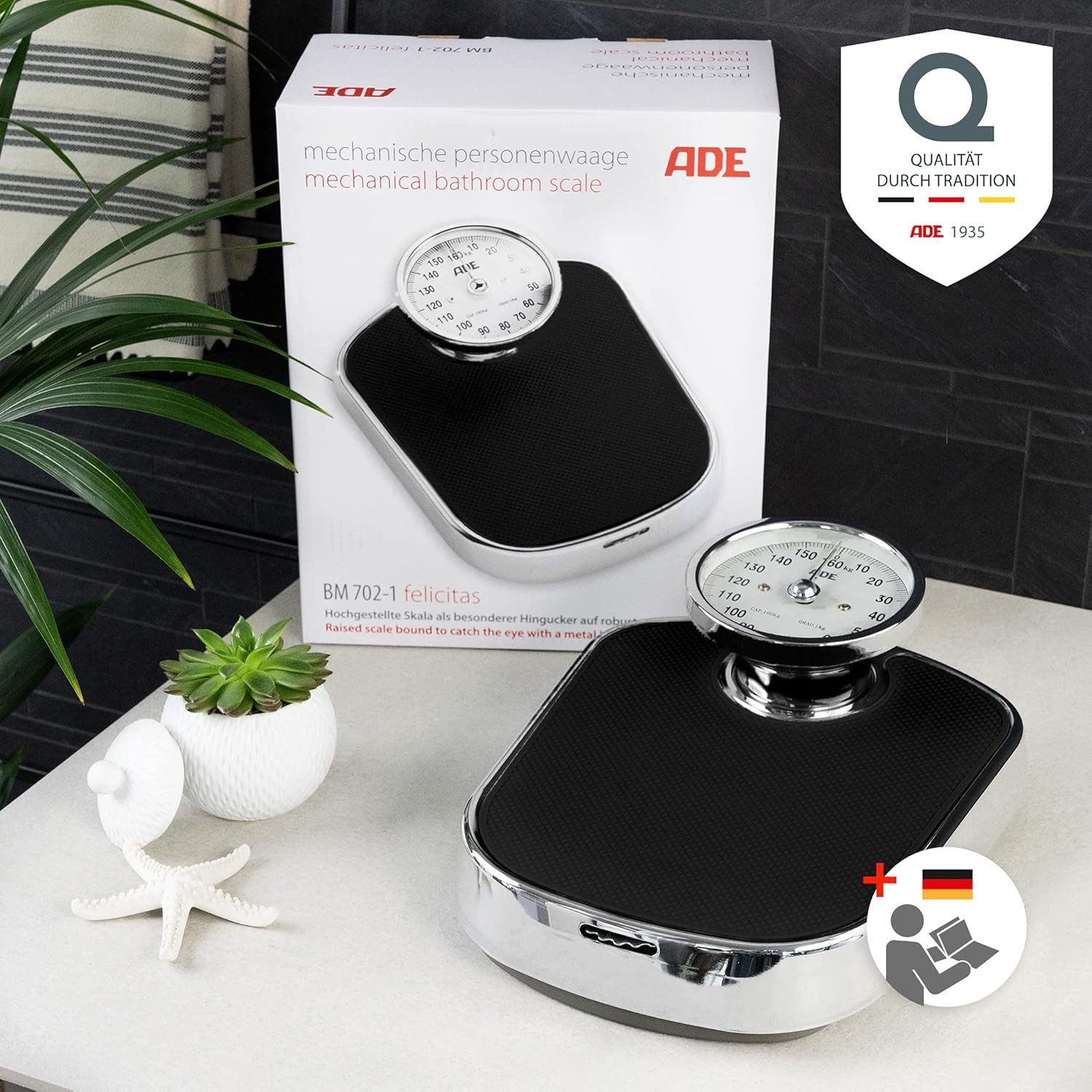 ADE Personenwaage ADE Personenwaage analog BM 702 Felicitas.