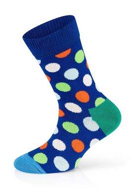 Happy Socks Basicsocken 3-Pack Kids Car Sock aus nachhaltiger Baumwolle