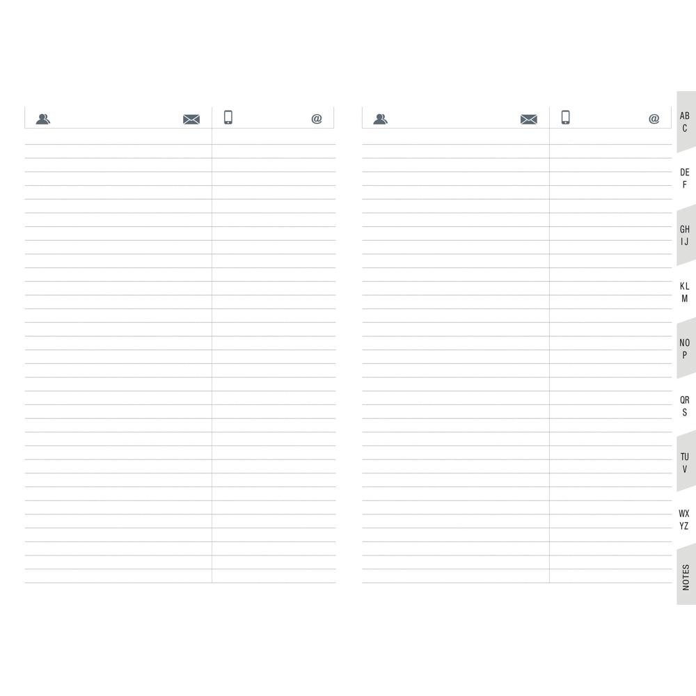 Quo Vadis Notizbuch Quo Vadis Quo Vadis Telefonverzeichnisse für Kalender Prenote Format: