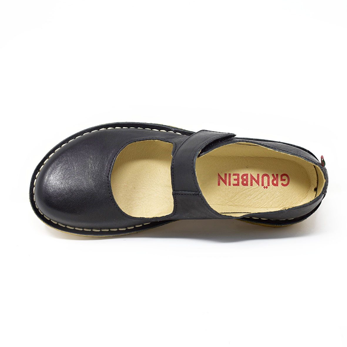 GRÜNBEIN Spangen-Ballerinas Gerda Naturform Ballerina