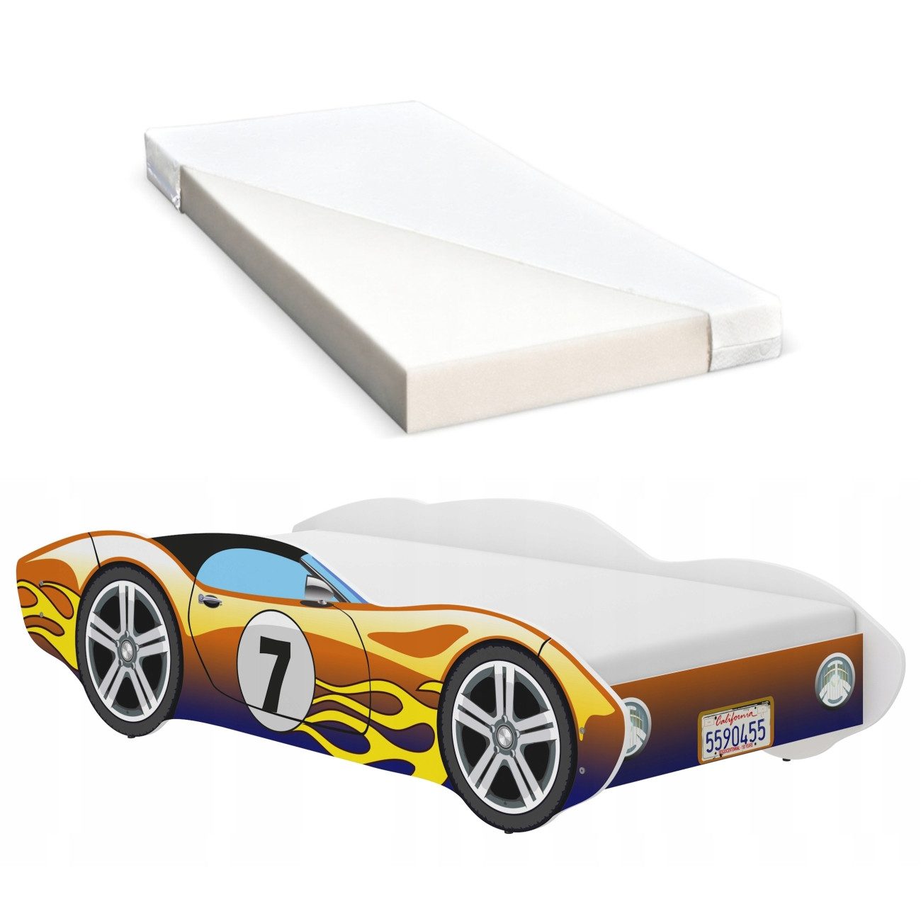 iGLOBAL Kinderbett Autobett Cars Bett Jugendbett günstig online kaufen