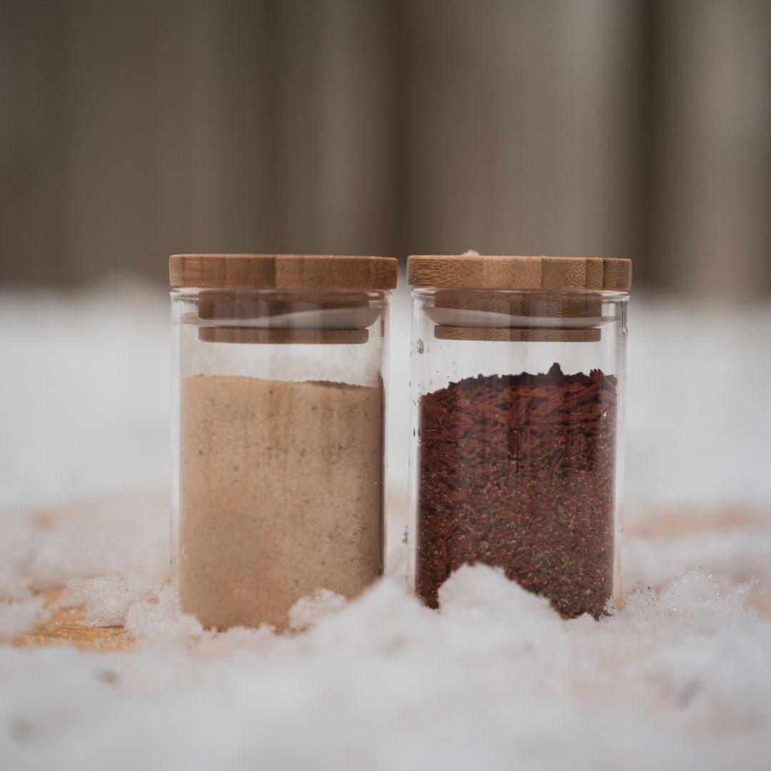 pandoo Gewürzbehälter Vorratsglas für Gewürze