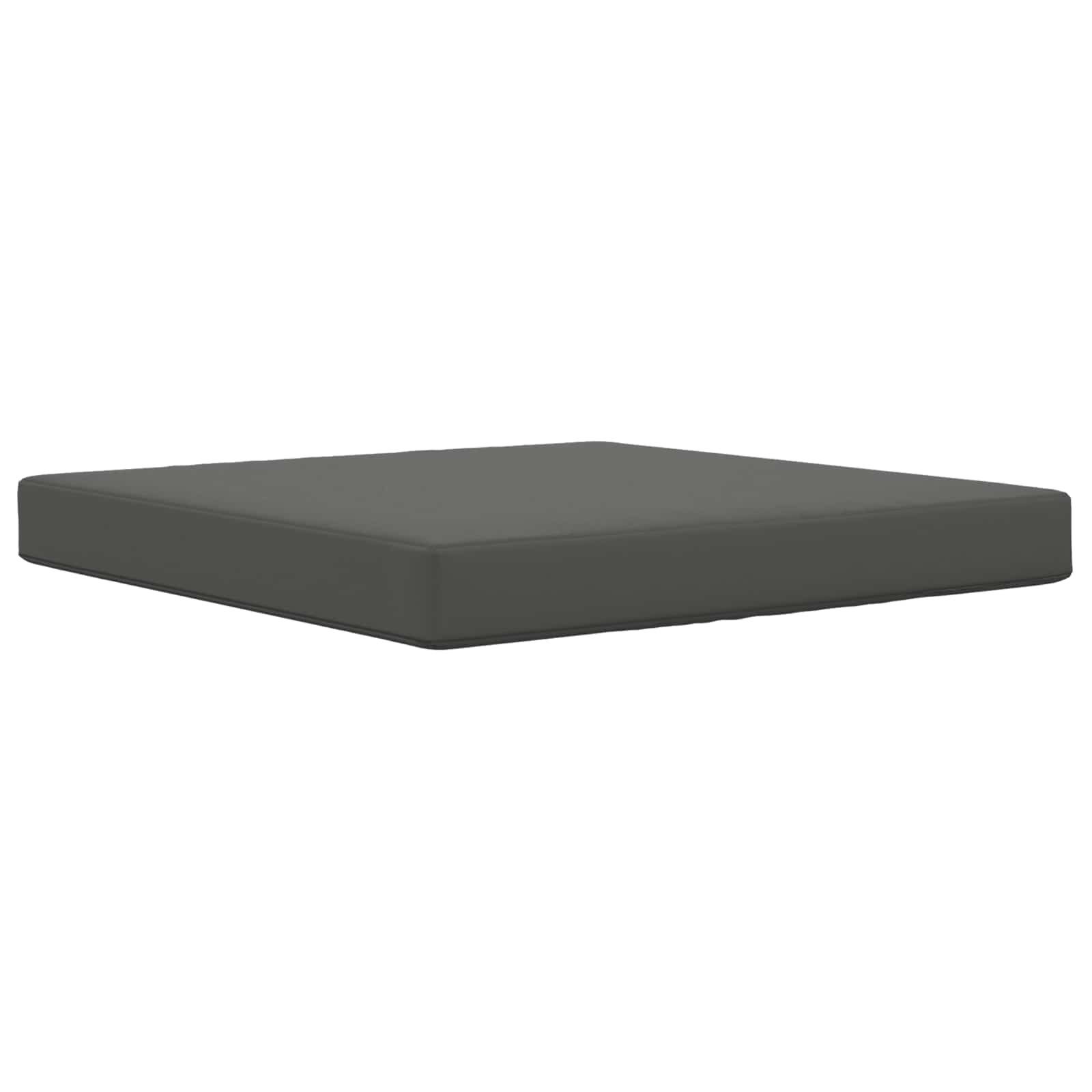 vidaXL Sitzauflage Sofakissen für draußen Polyester Anthrazit 80 x 80 cm, (1 St)
