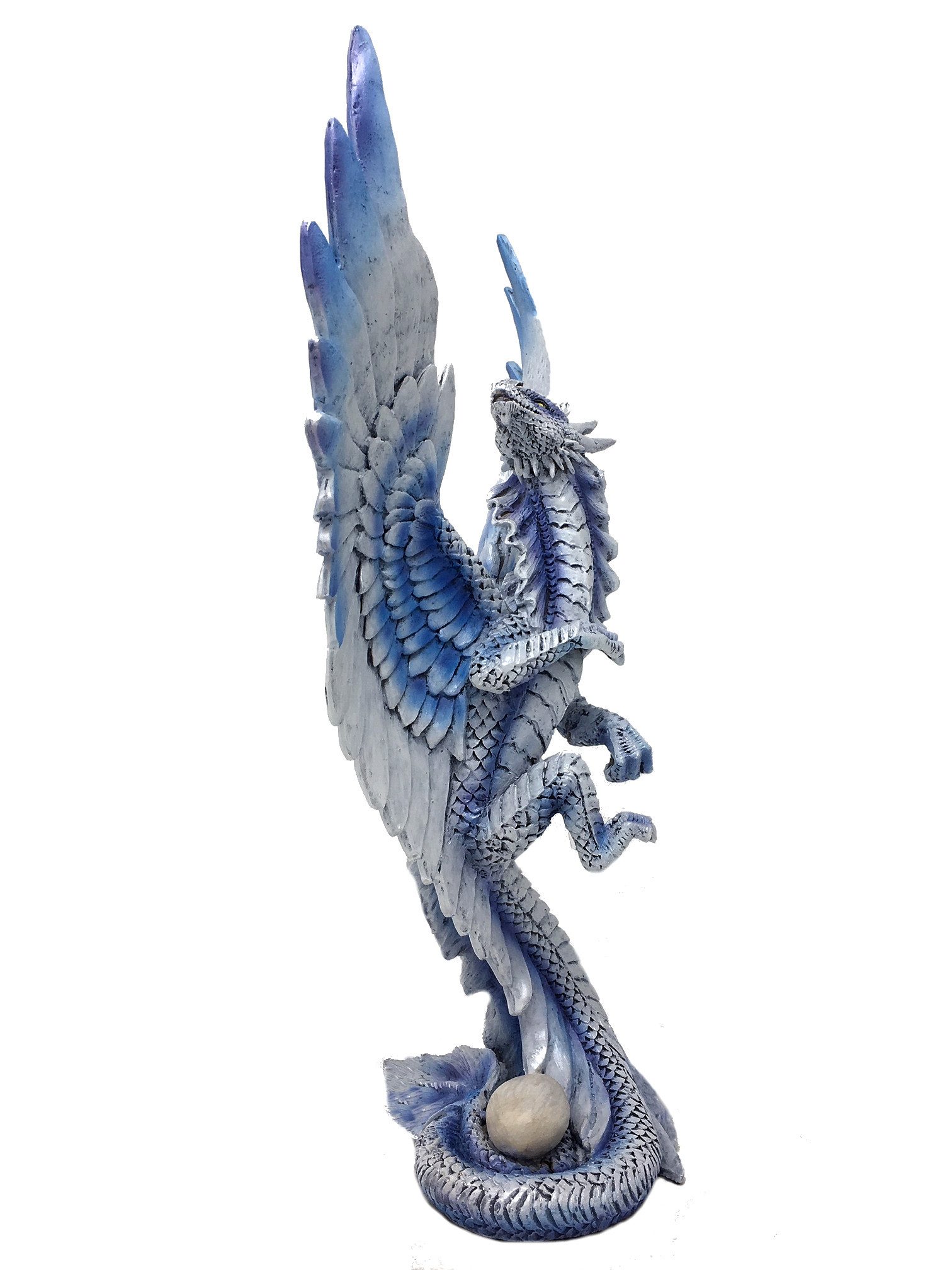 MystiCalls Dekofigur Wind Dragon by Anne Stokes Drache Fantasy Designer Dekoration (1 St), Sammelfigur, Sammlerfigur, Designerfigur, Dekofigur, Dekorationsobjekt