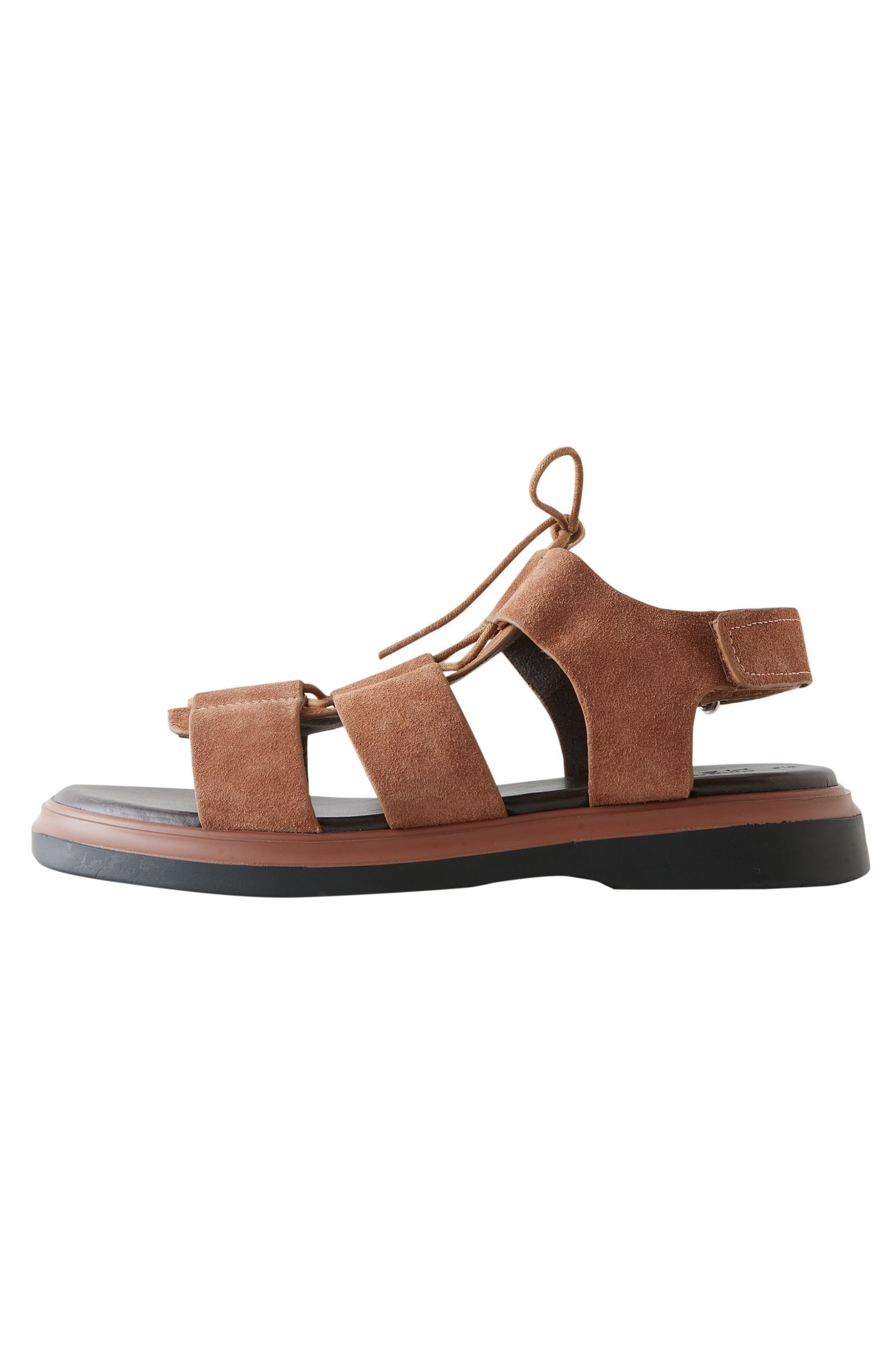 Next Forever Comfort® Schnürsandale mit dicker Sohle Keilsandalette (1-tlg)