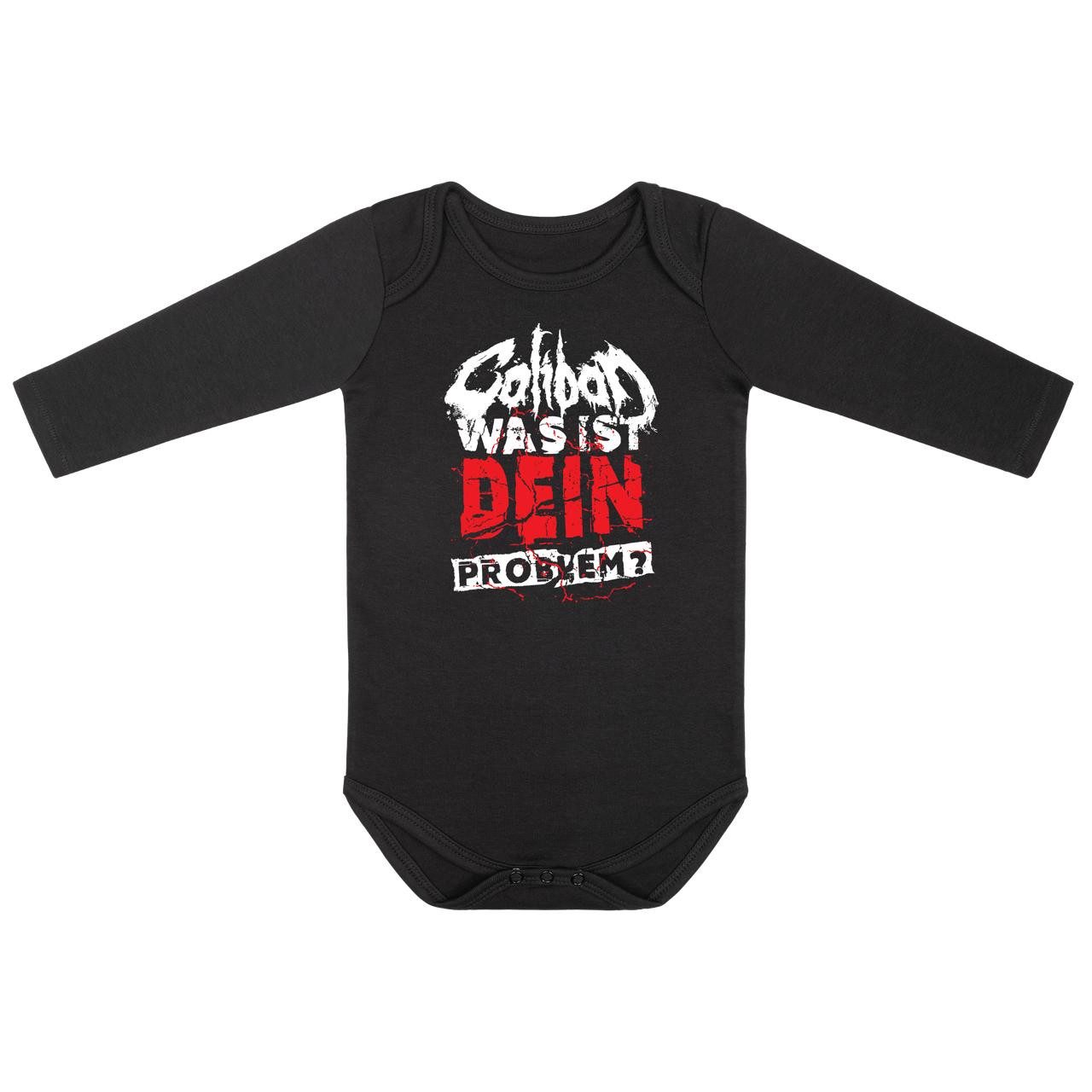 Metal Kids Langarmbody mit Caliban (Was ist dein Problem) Aufdruck für Babys (0–24 M)