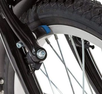 BAYLI V-Brake 8 Stück Fahrrad Bremsen Set für Shimano, 4 Paar Bremsschuhe BLAU für
