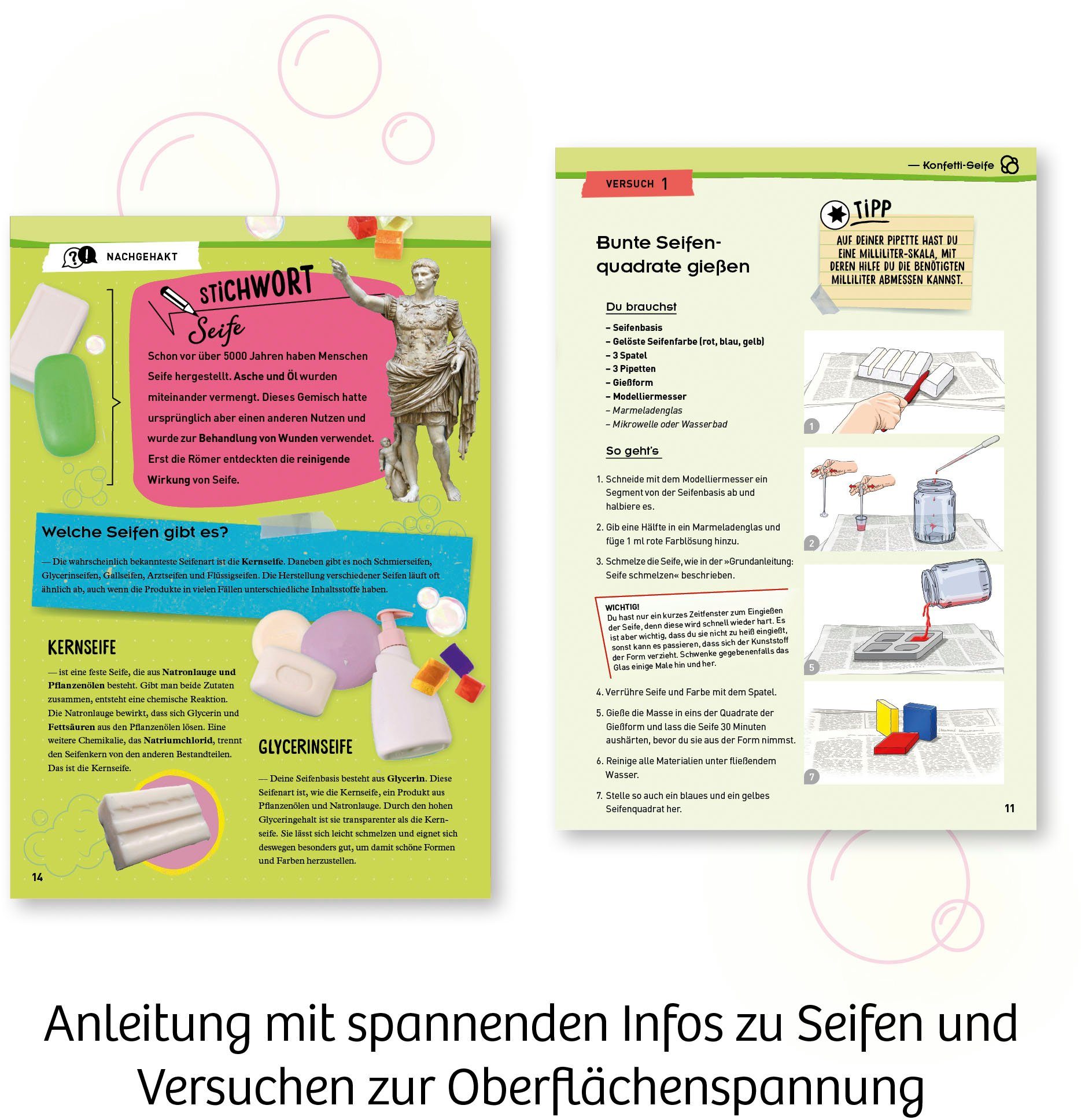 Kosmos Experimentierkasten Seifen-Atelier, Made in Germany