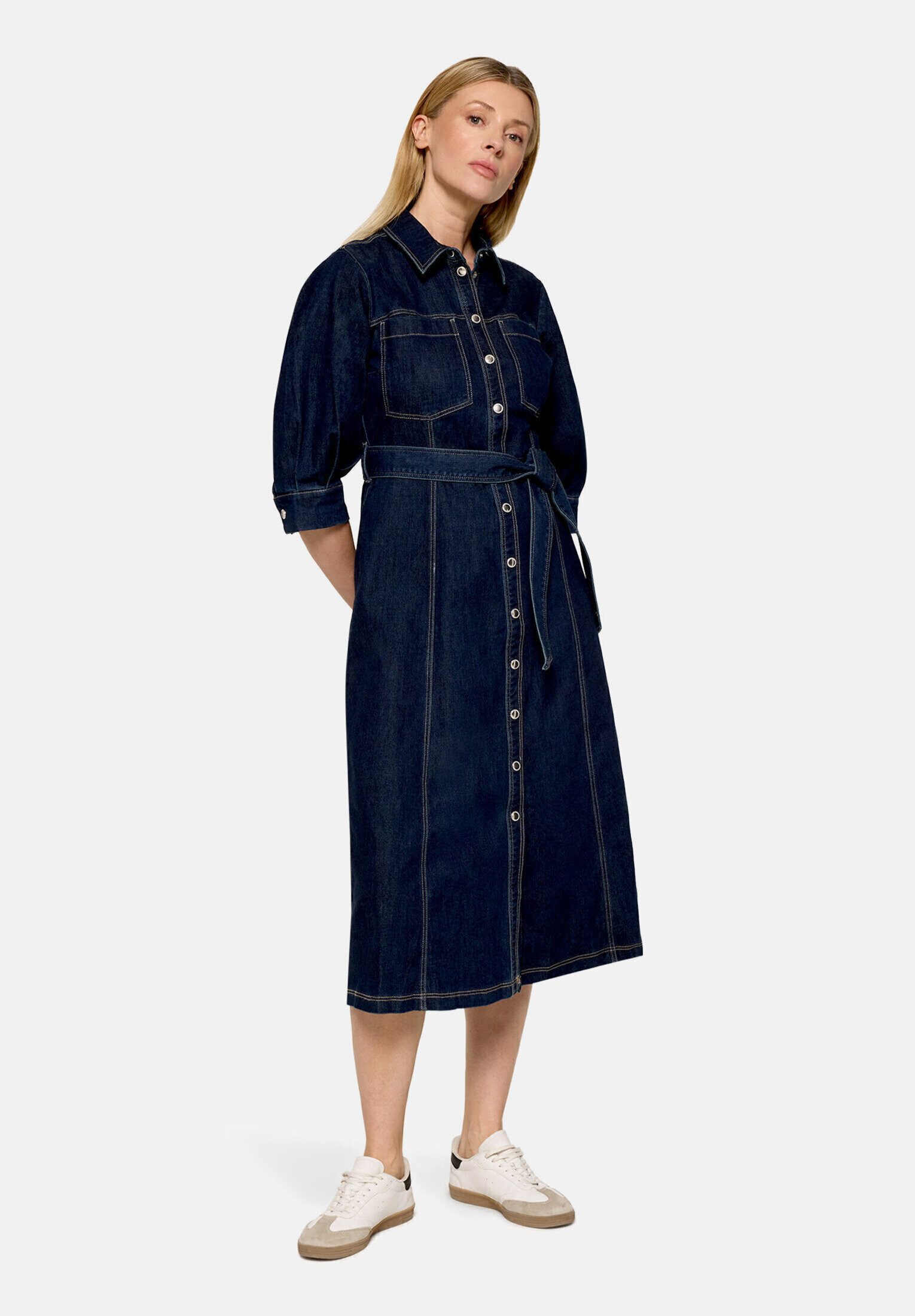 Betty Barclay Hemdblusenkleid Damen mit Knopfleiste